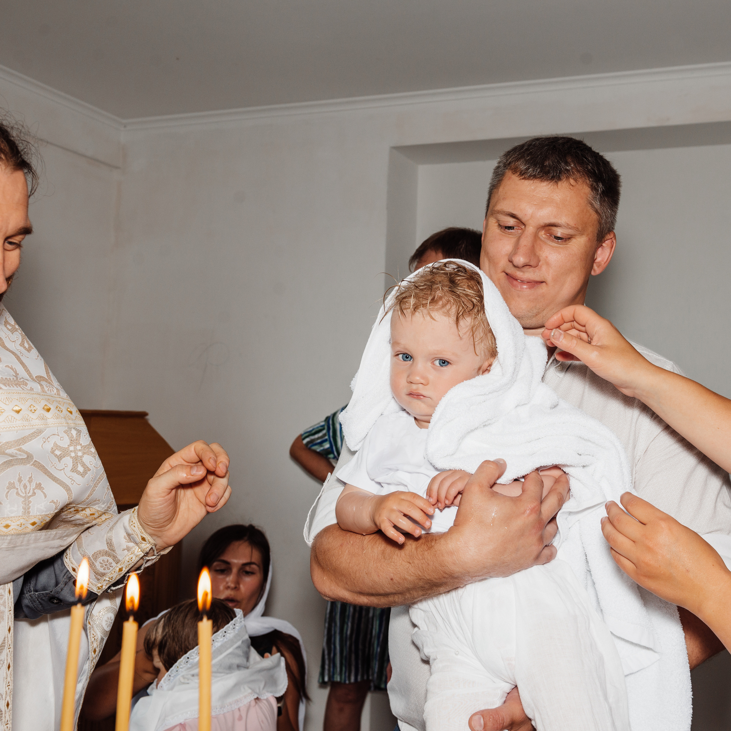 Троицкий храм Хатежино, крещение Стефана. Фотограф в Минске