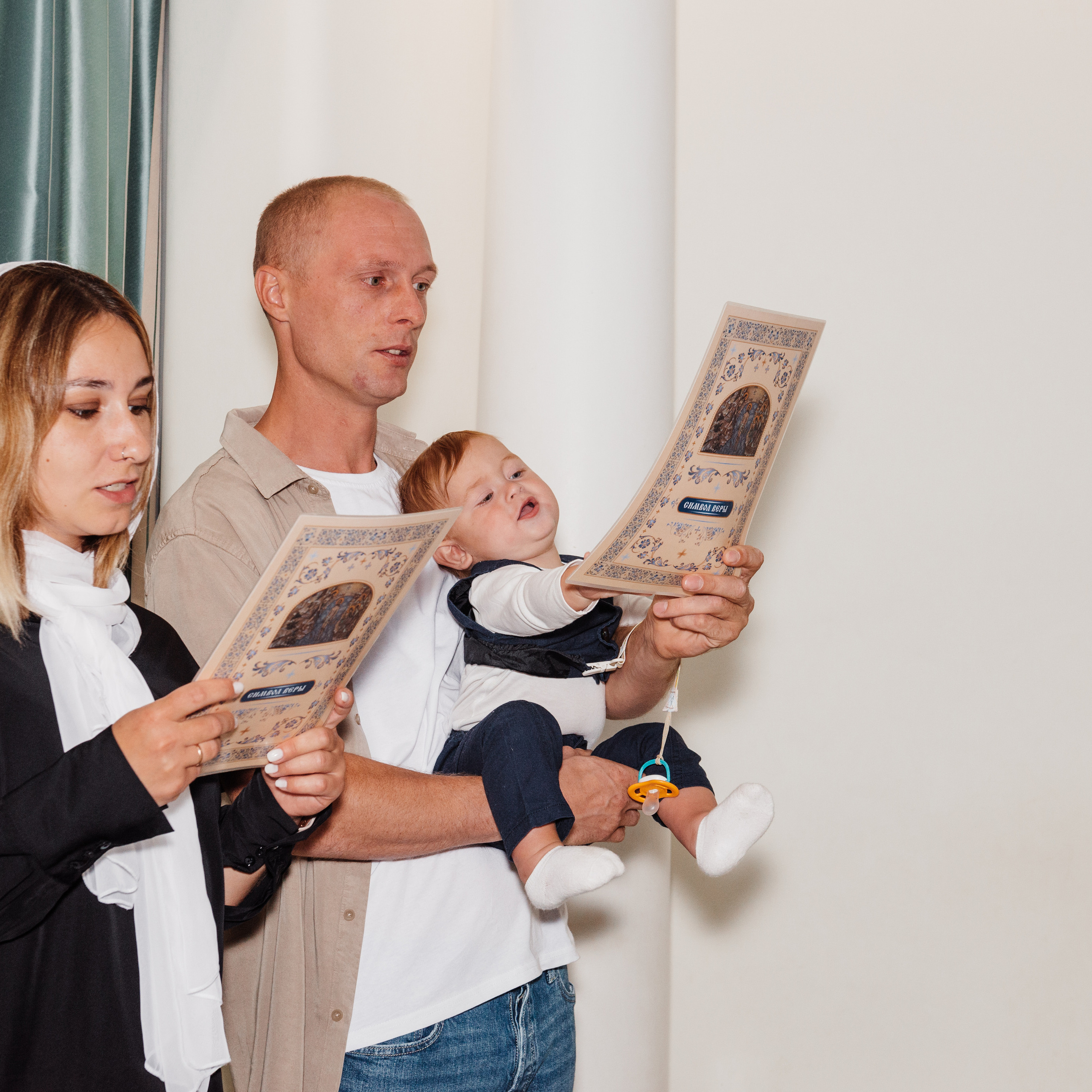 Храм Всех Святых, крещение Романа. Фотограф в Минске