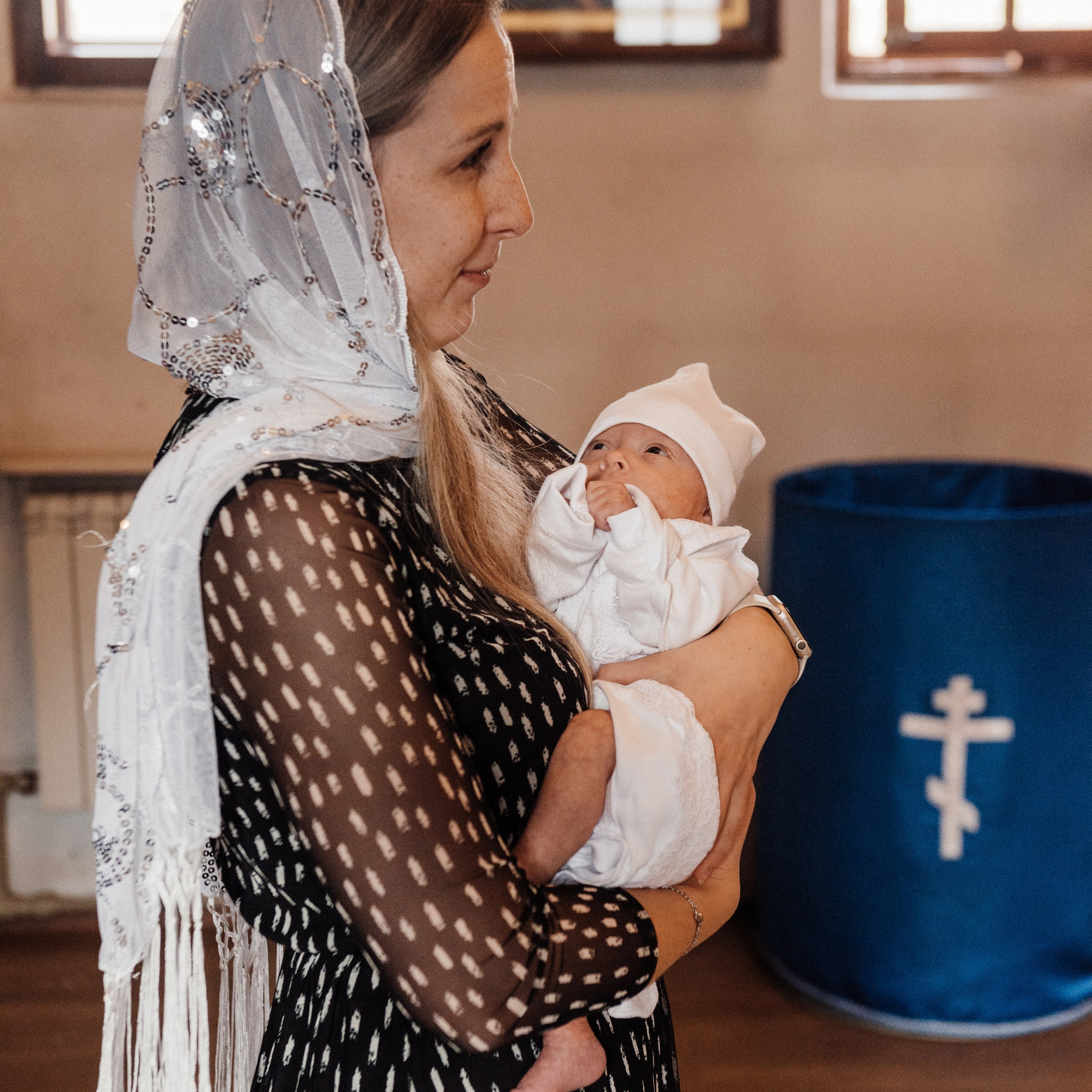 Храм Пресвятой Богородицы, крещение Алены. Фотограф в Минске