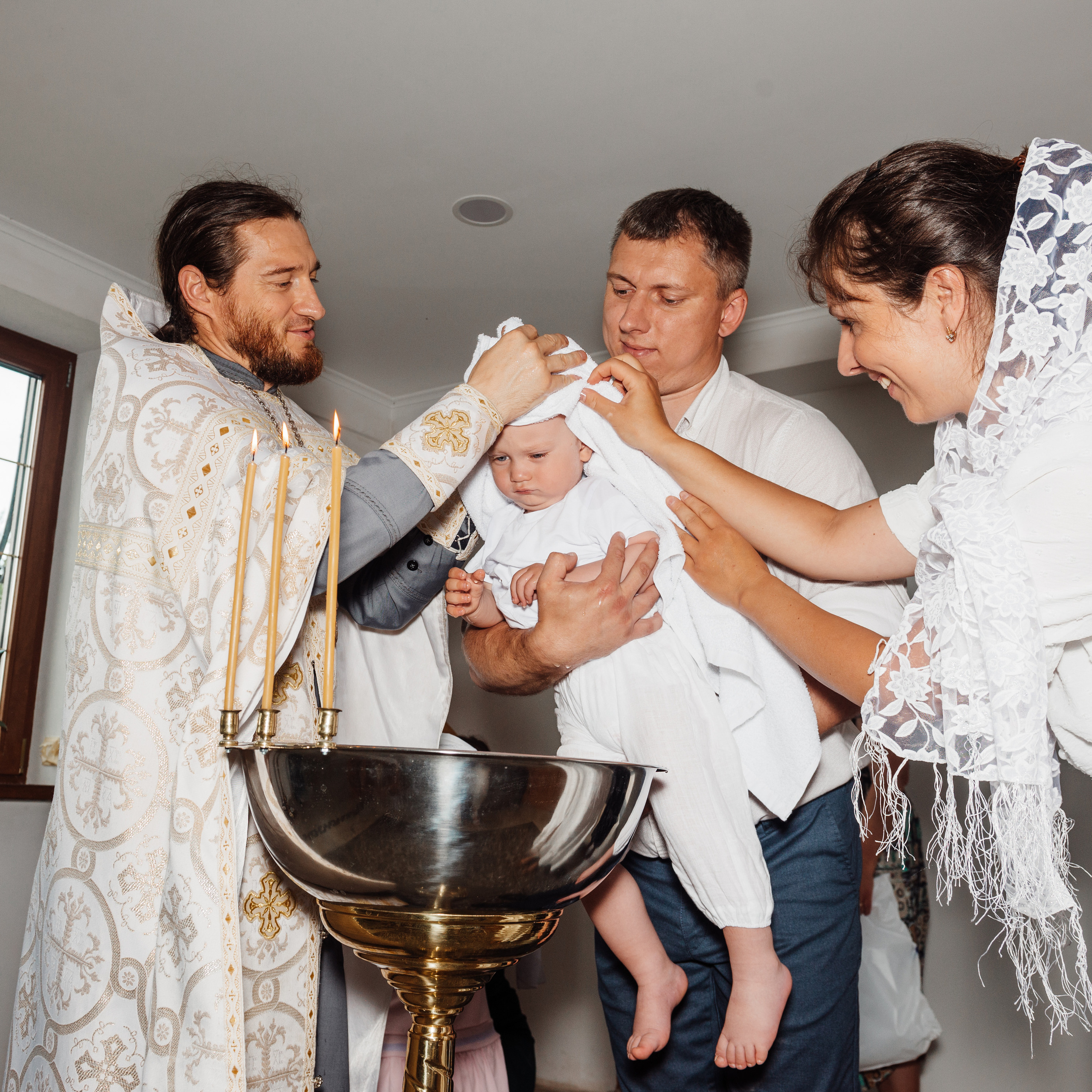 Троицкий храм Хатежино, крещение Стефана. Фотограф в Минске