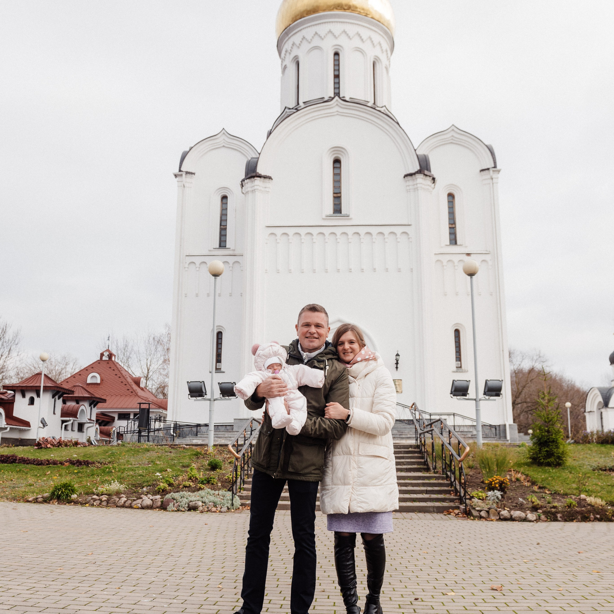 Храм Пресвятой Богородицы, крещение Алены. Фотограф в Минске