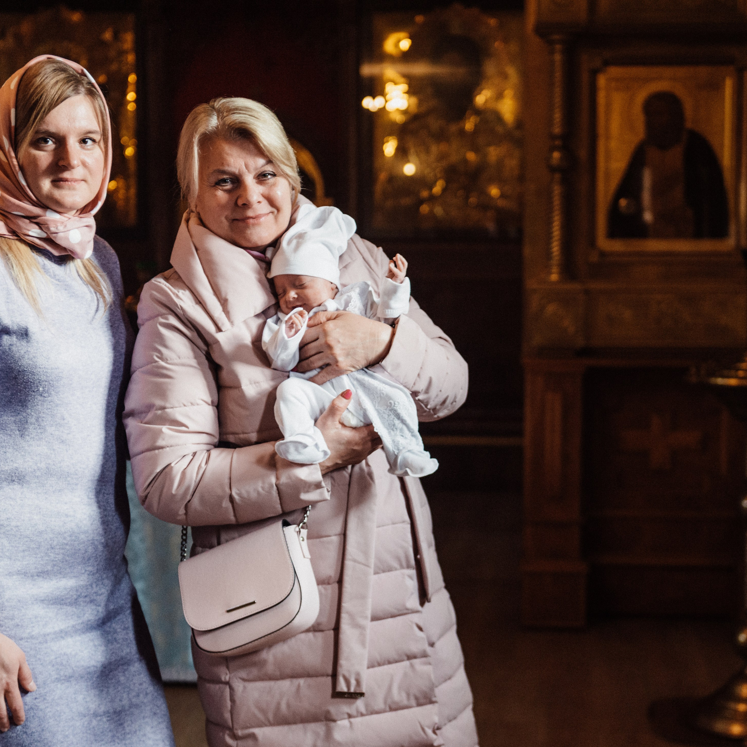 Храм Пресвятой Богородицы, крещение Алены. Фотограф в Минске