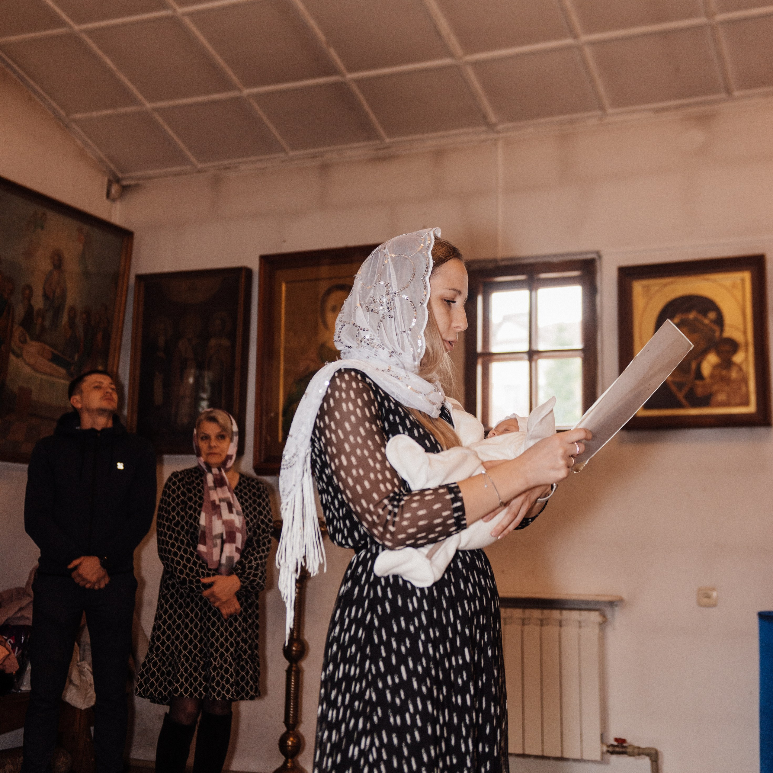 Храм Пресвятой Богородицы, крещение Алены. Фотограф в Минске