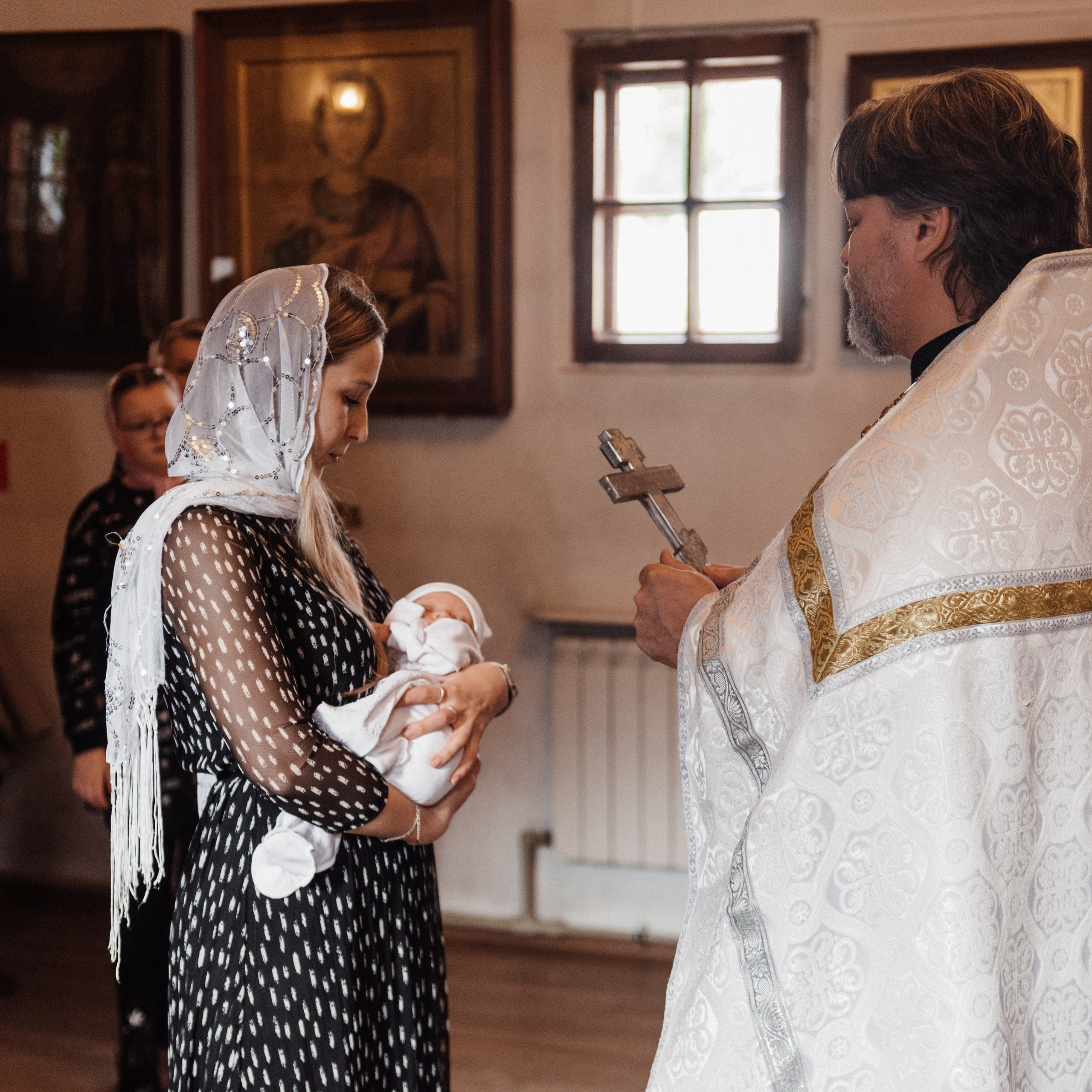 Храм Пресвятой Богородицы, крещение Алены. Фотограф в Минске