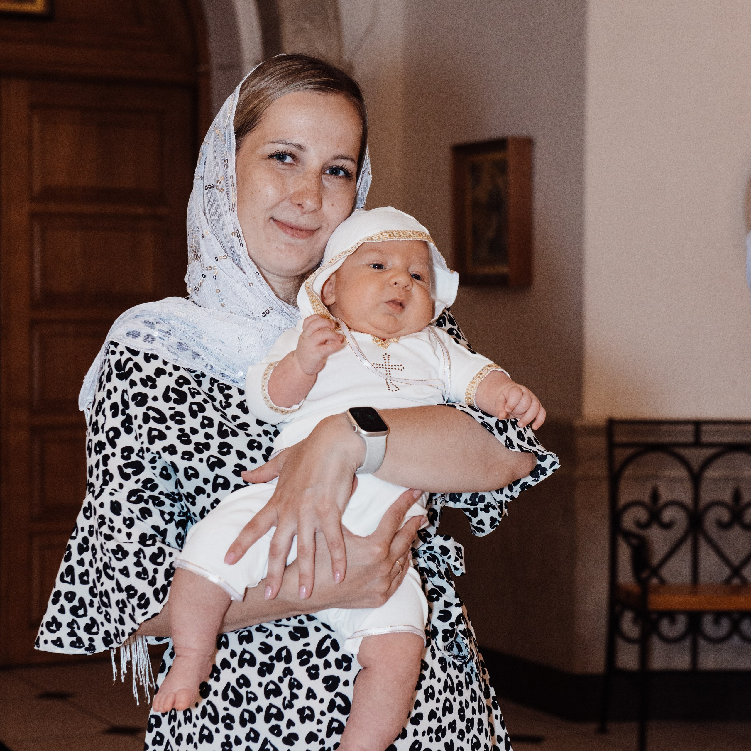 Храм Пресвятой Богородицы, крещение Марка. Фотограф в Минске