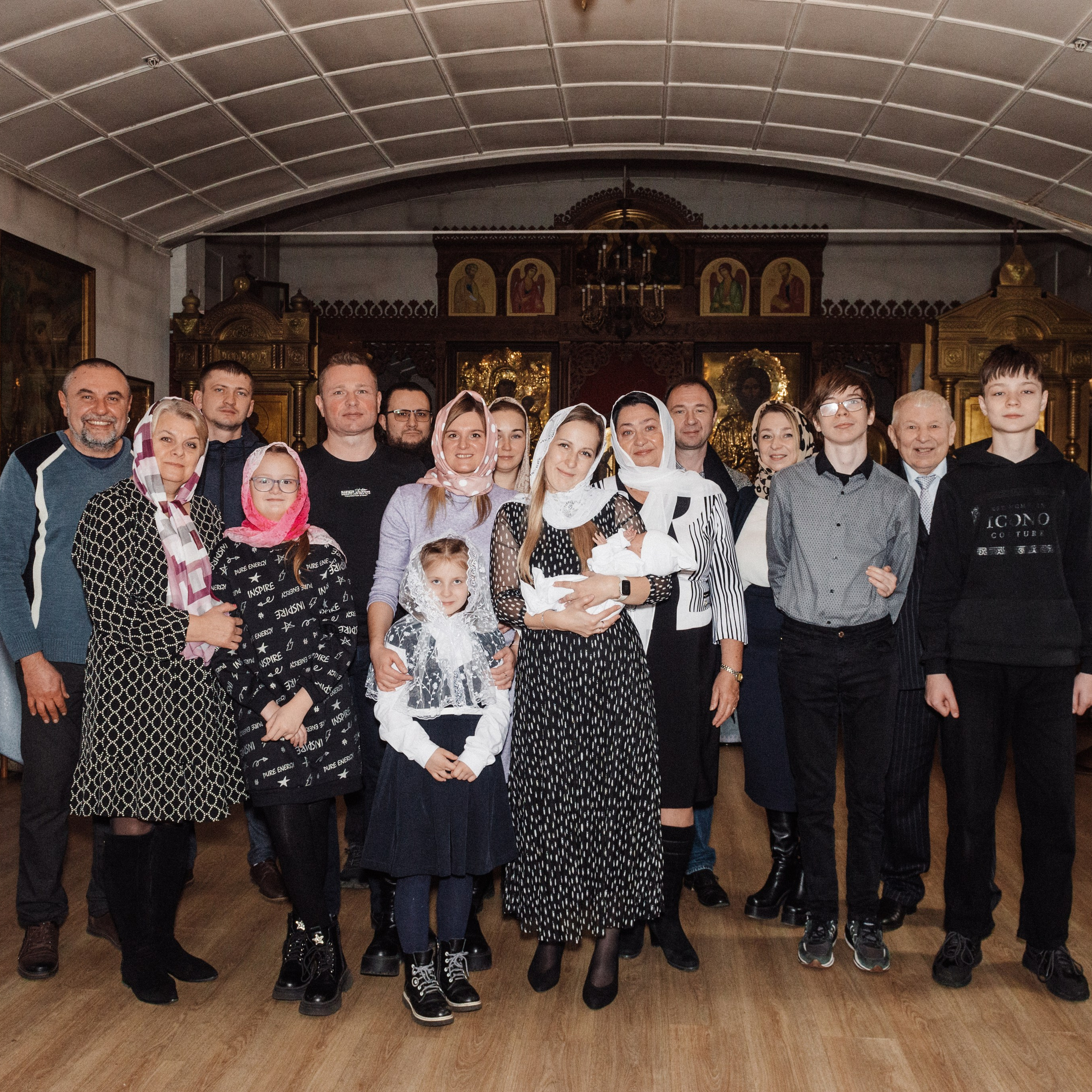 Храм Пресвятой Богородицы, крещение Алены. Фотограф в Минске