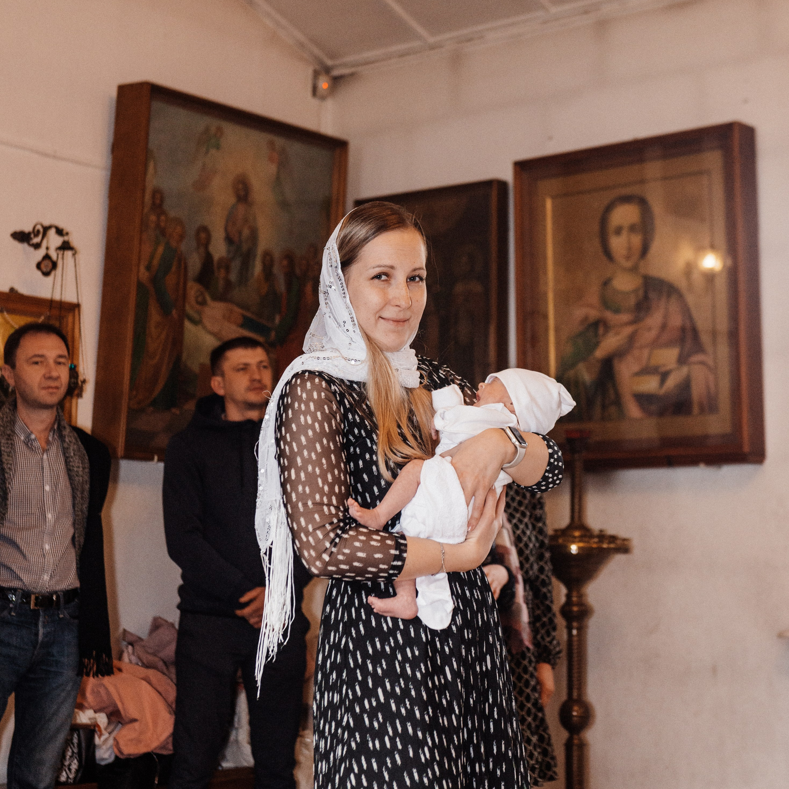 Храм Пресвятой Богородицы, крещение Алены. Фотограф в Минске