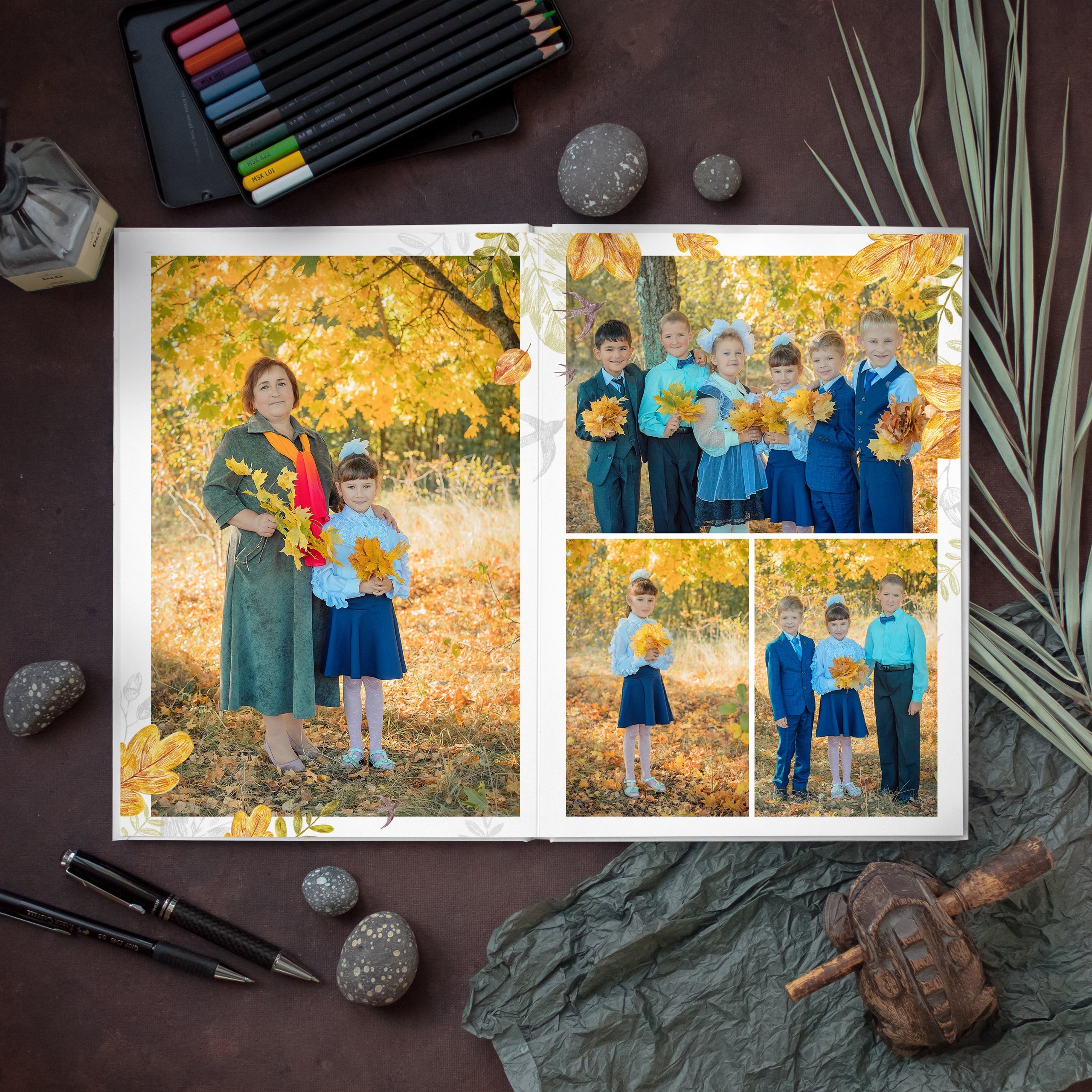 Выпускной альбом: ЛАЙТ «ОСЕНЬ». Фотограф Лилия Ремизова, Рязань