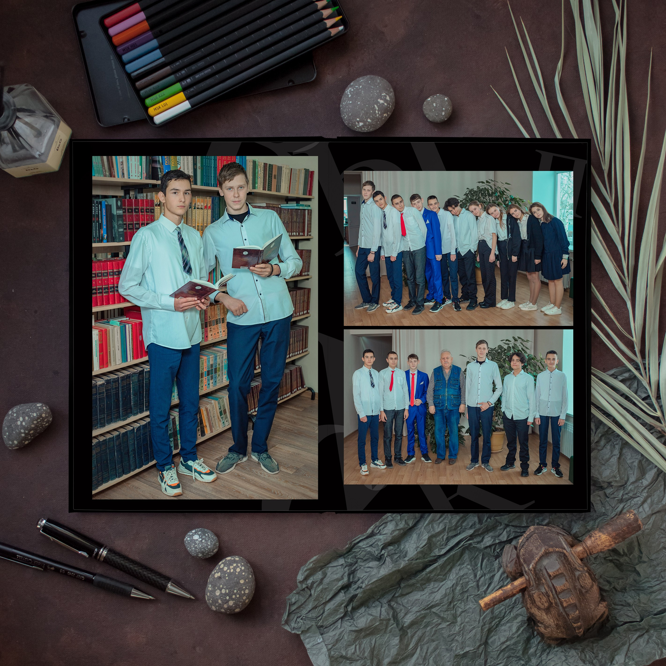 Выпускной альбом: МАКСИ «ЧЕРНЫЙ». Фотограф Лилия Ремизова, Рязань