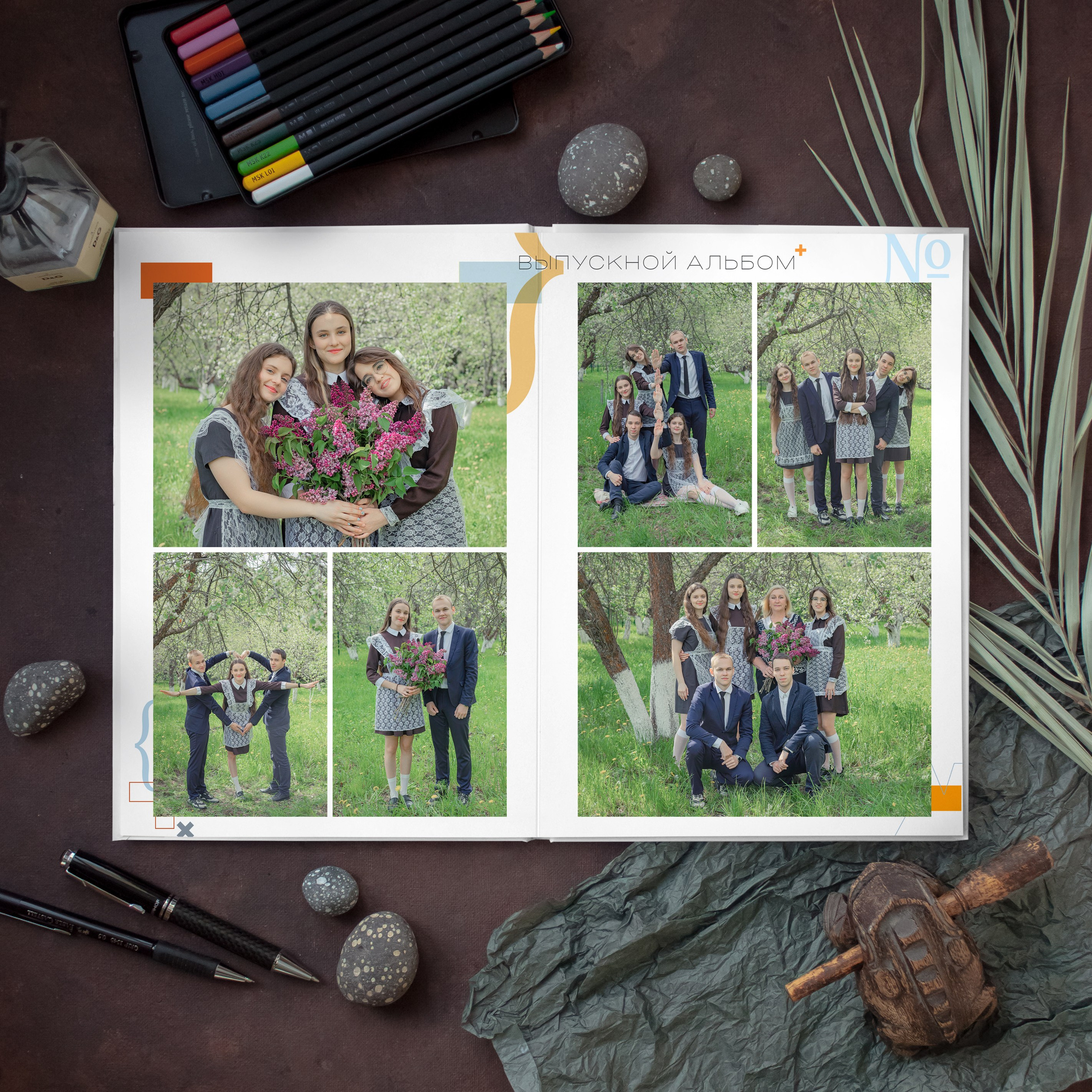 Выпускной альбом: КЛАССИЧЕСКИЙ «МАТЕМАТИКА». Фотограф Лилия Ремизова, Рязань