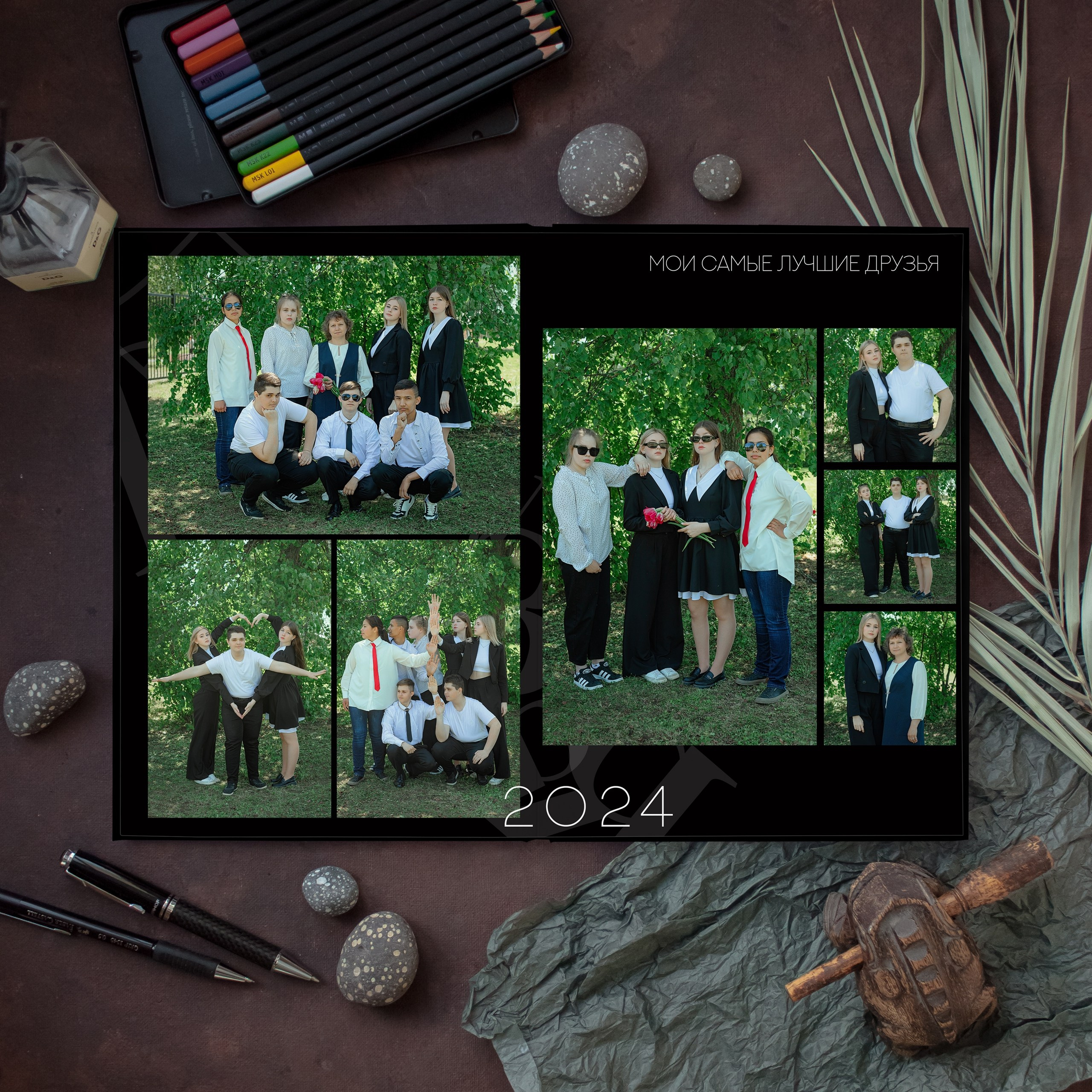 Выпускной альбом: ЛАЙТ «ЧЕРНЫЙ». Фотограф Лилия Ремизова, Рязань