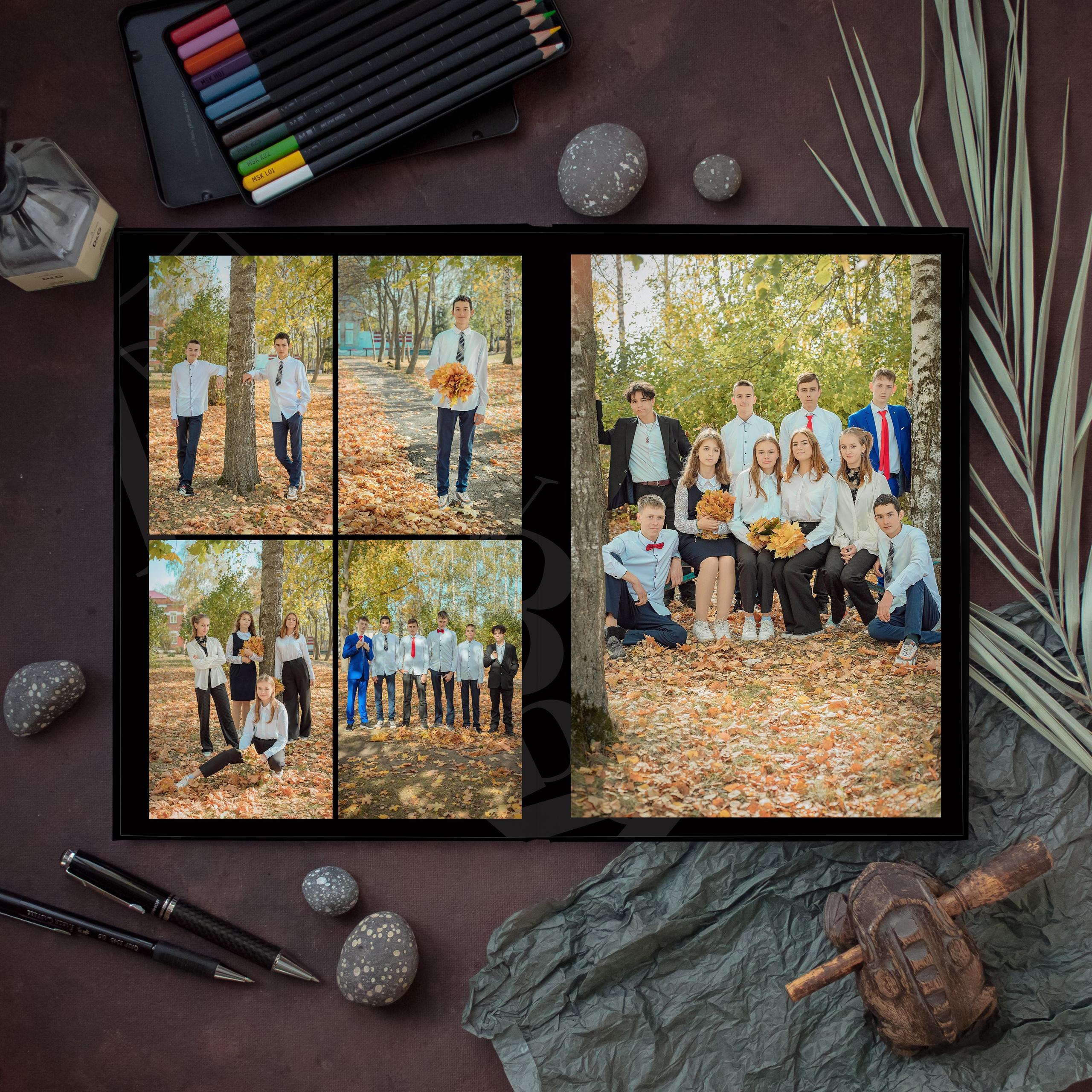 Выпускной альбом: МАКСИ «ЧЕРНЫЙ». Фотограф Лилия Ремизова, Рязань
