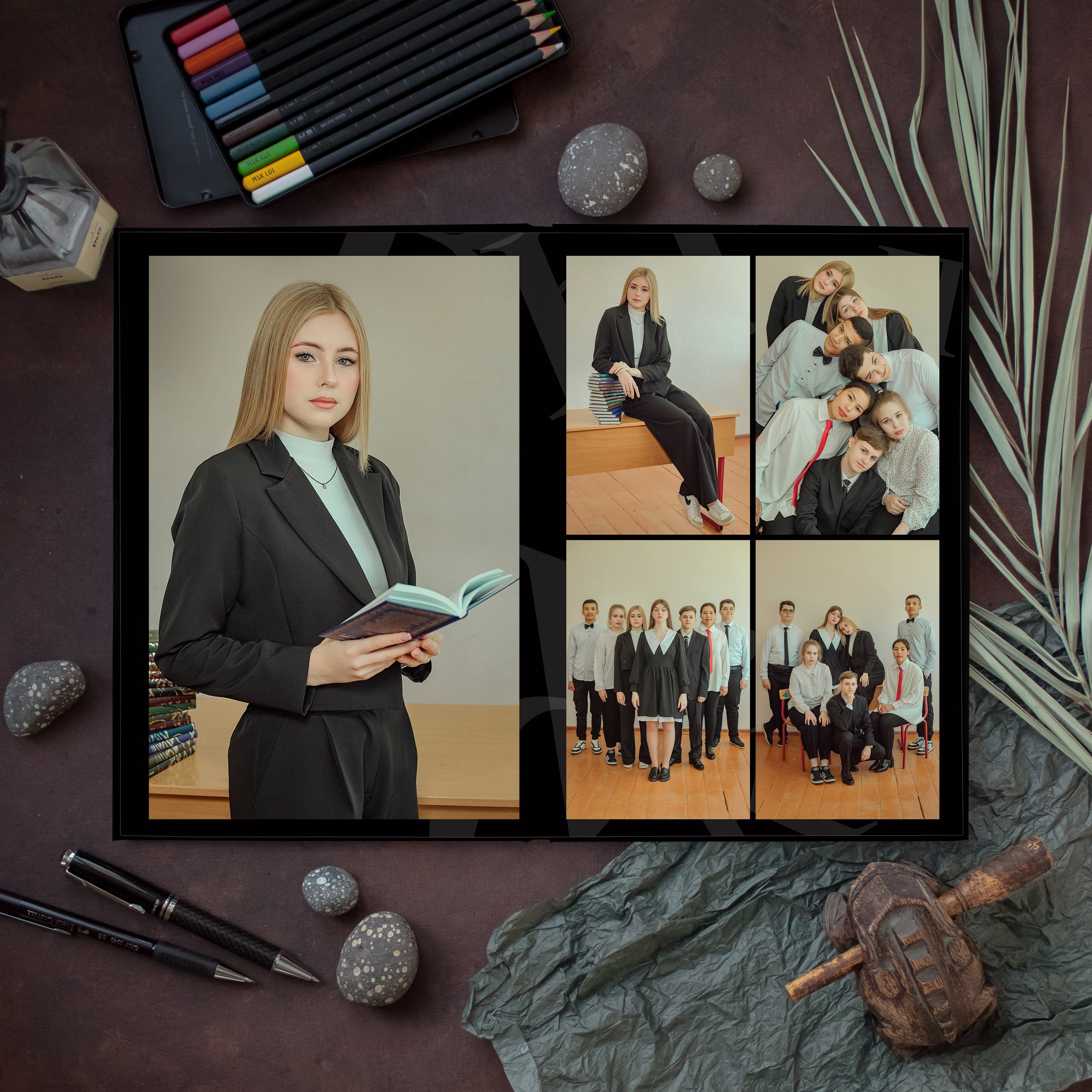 Выпускной альбом: ЛАЙТ «ЧЕРНЫЙ». Фотограф Лилия Ремизова, Рязань