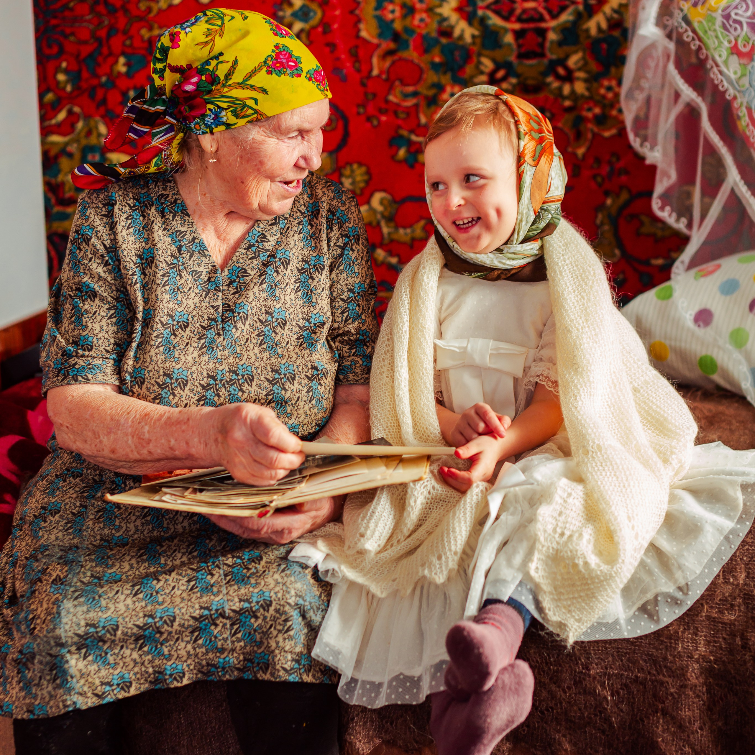 У бабушки в деревне