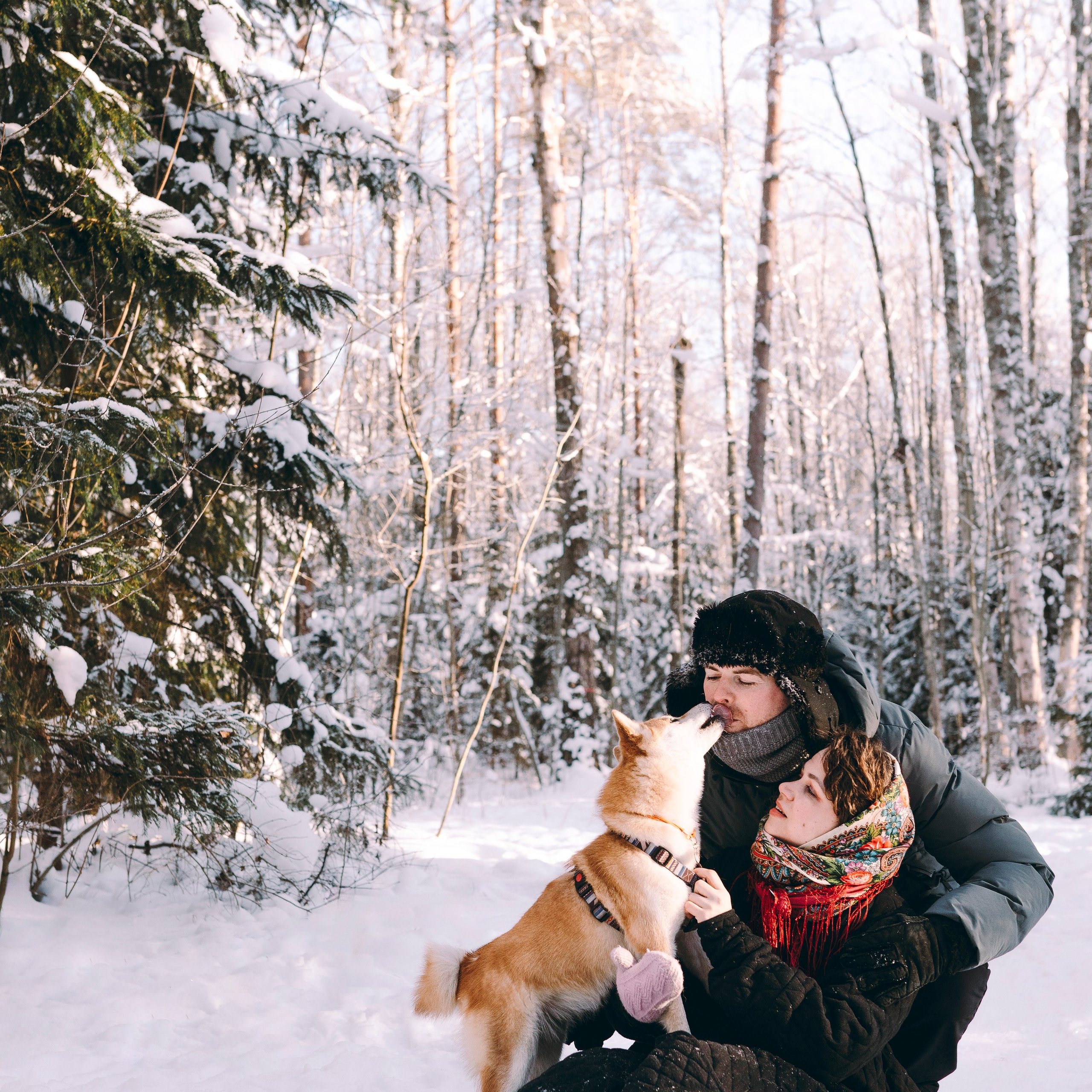 Каори, Анна и Антон