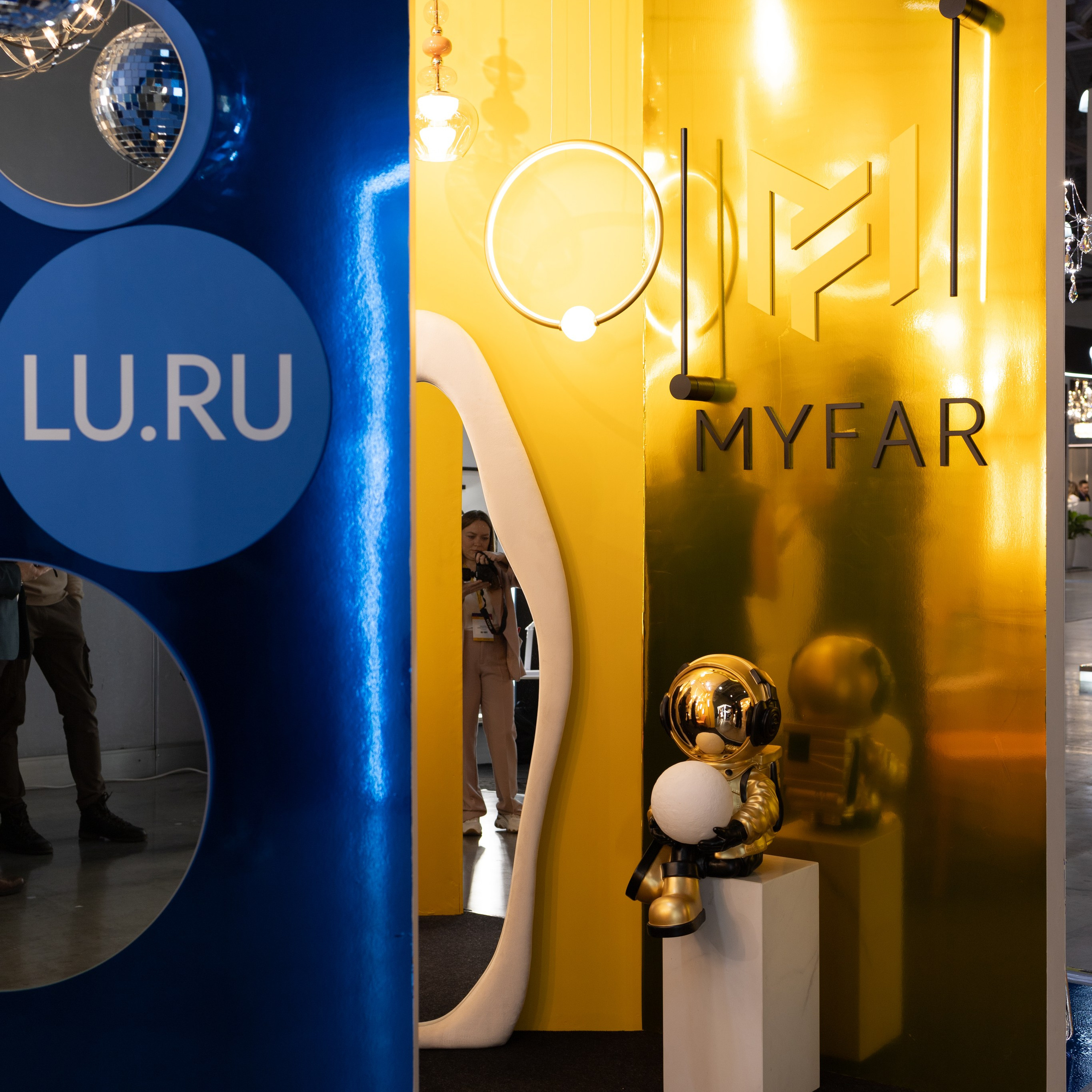 Стенд LURU на&nbsp;выставке Light + Building 2025