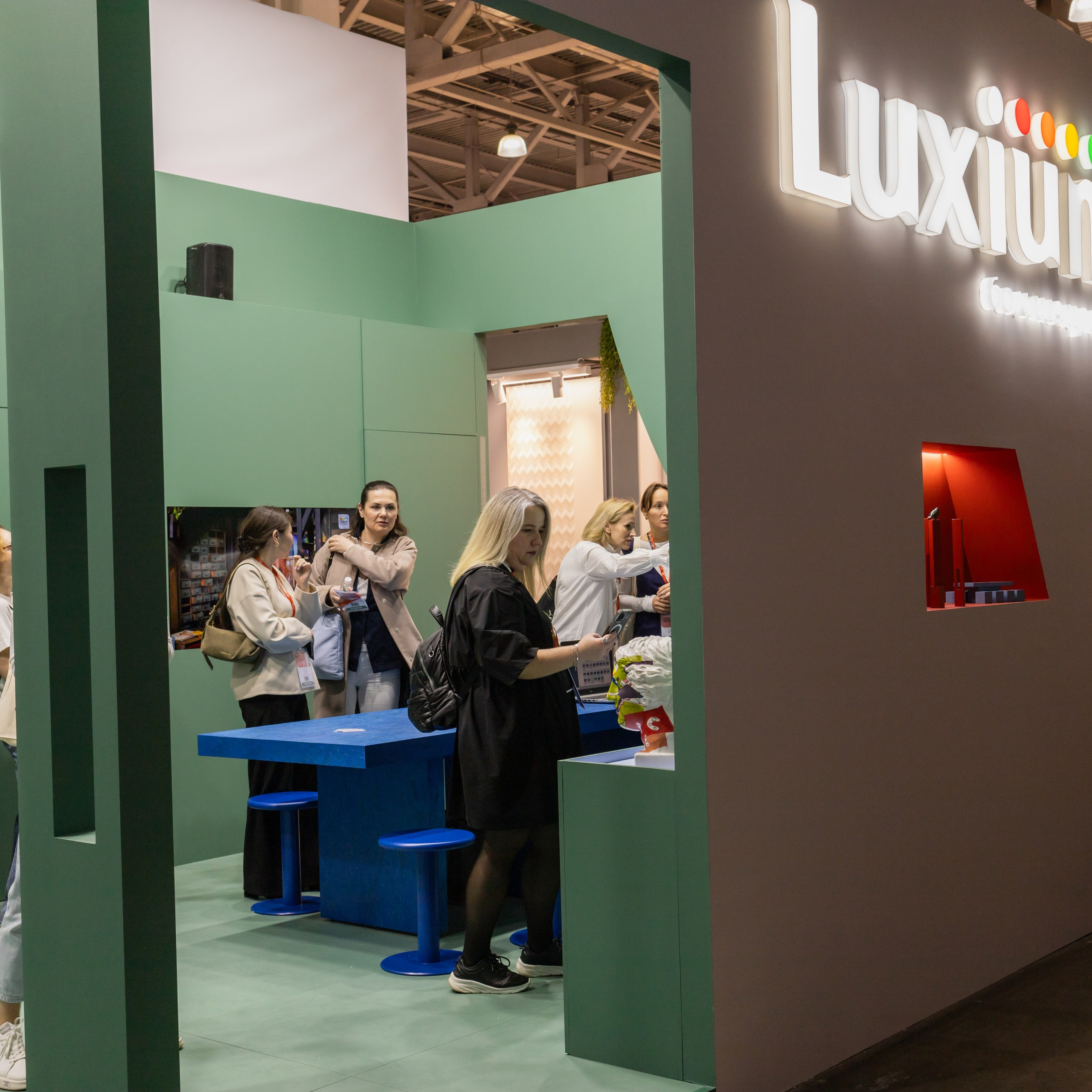 Стенд Luxium на&nbsp;выставке MosBuild 2026