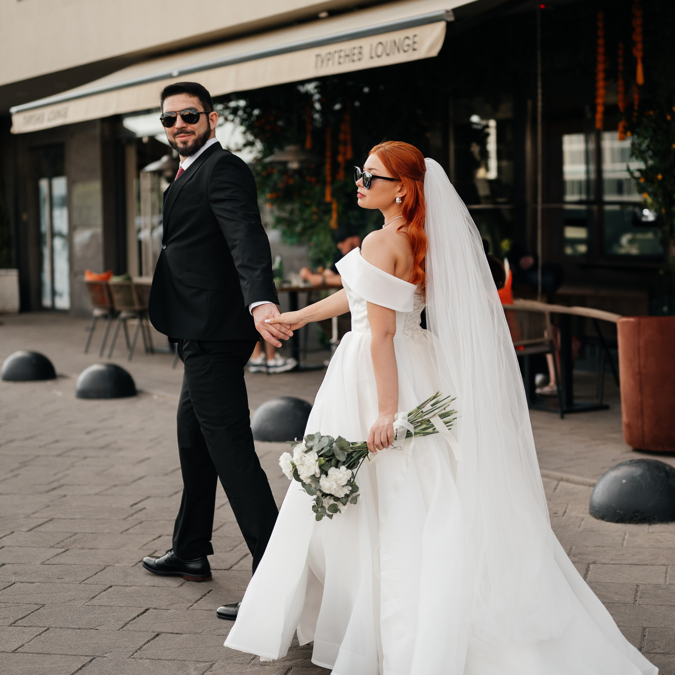 Свадьба загс и прогулка