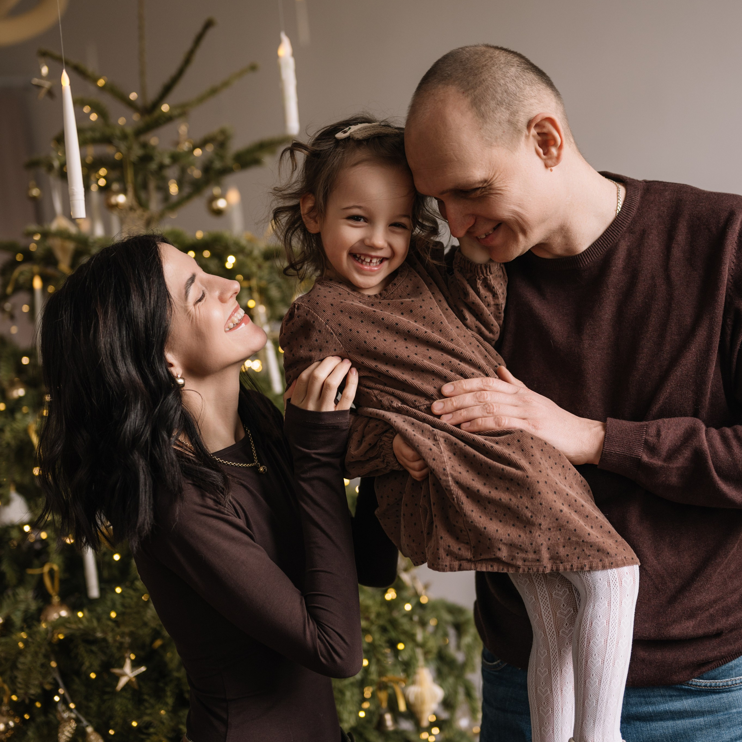 Новогодняя семейная фотосессия