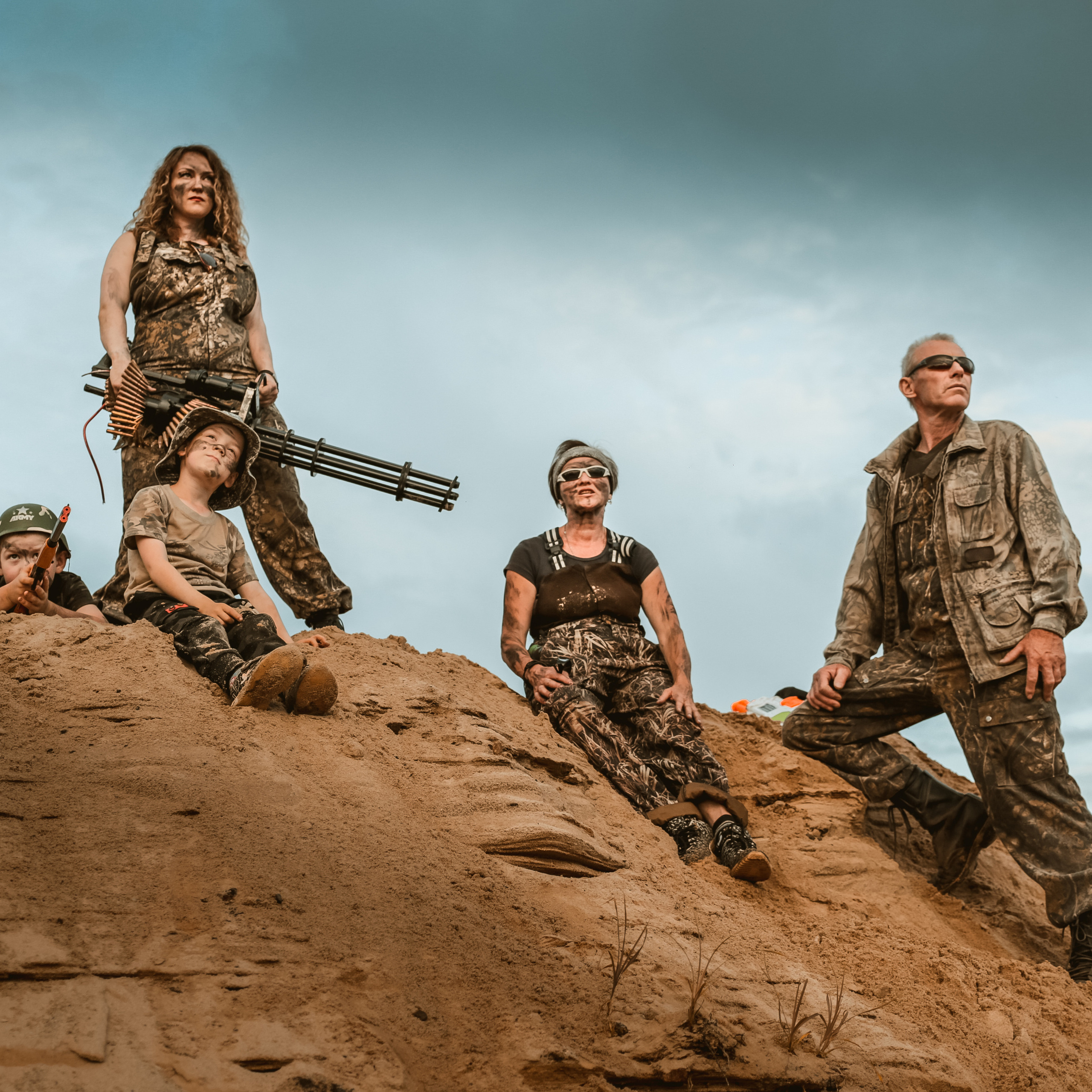 СЕМЕЙНАЯ НА ПЕСКЕ