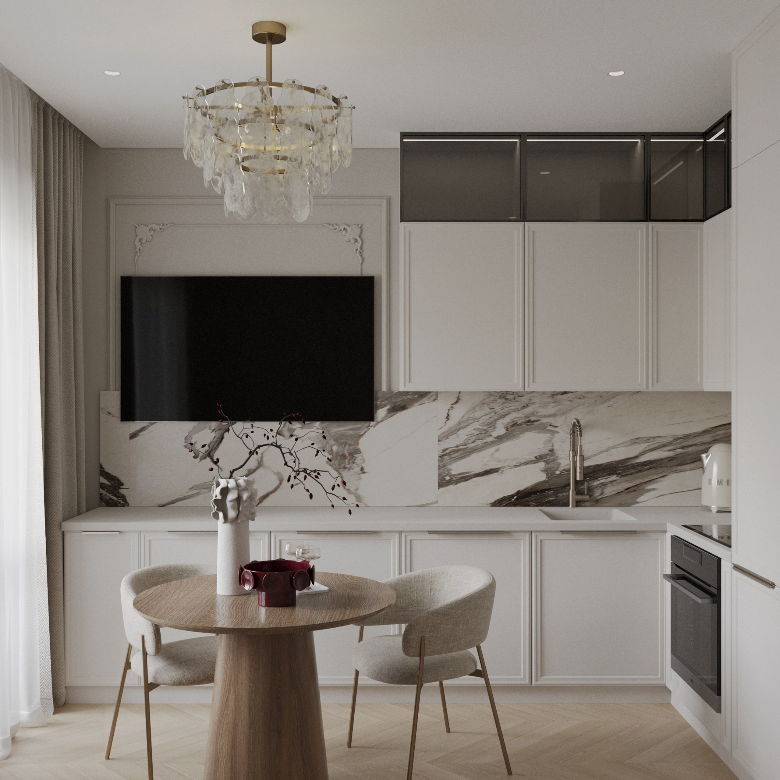 Дизайн-проект однокомнатной квартиры&nbsp;г.&nbsp;Санкт-Петербург