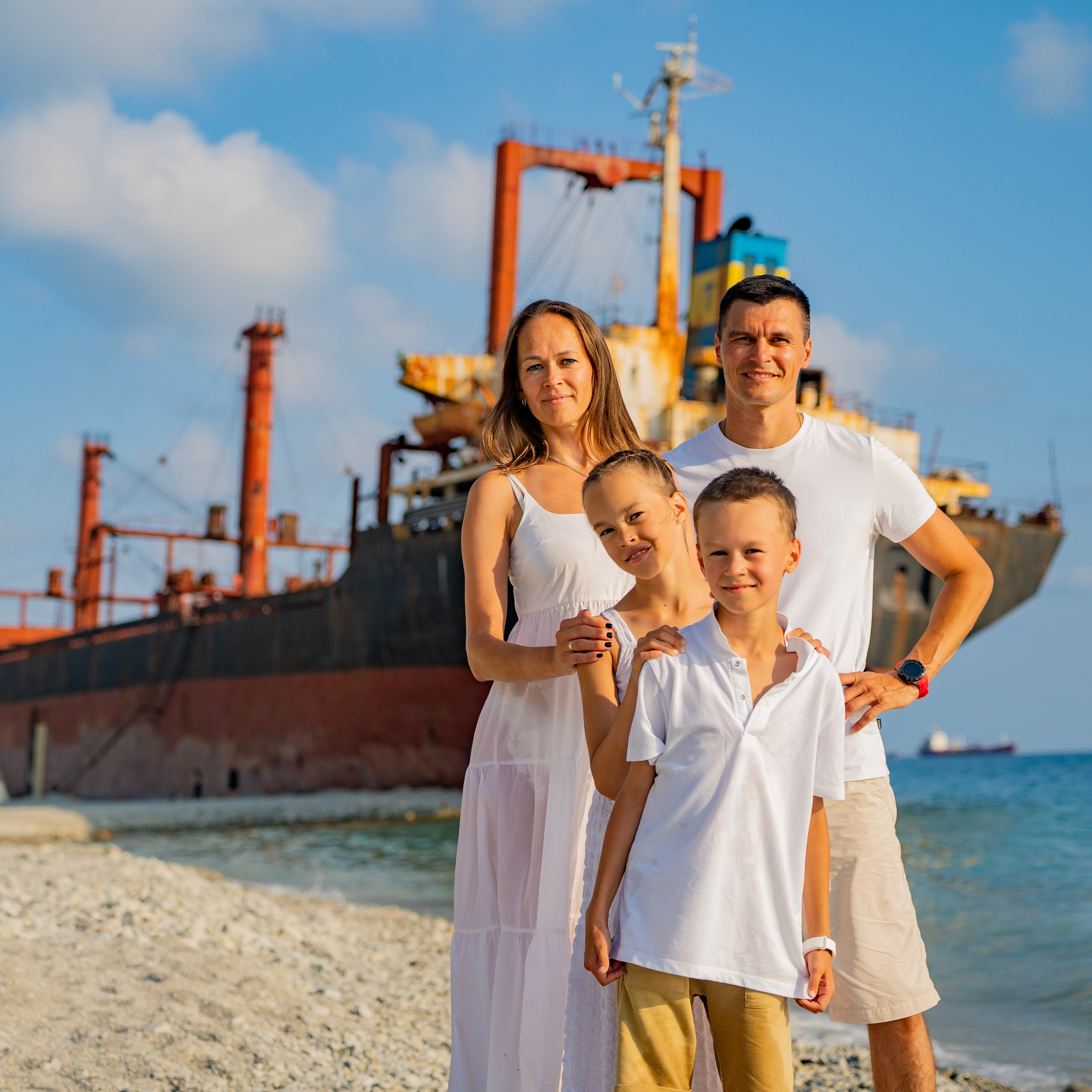 Фотосессия-поход к сухогрузу Рио