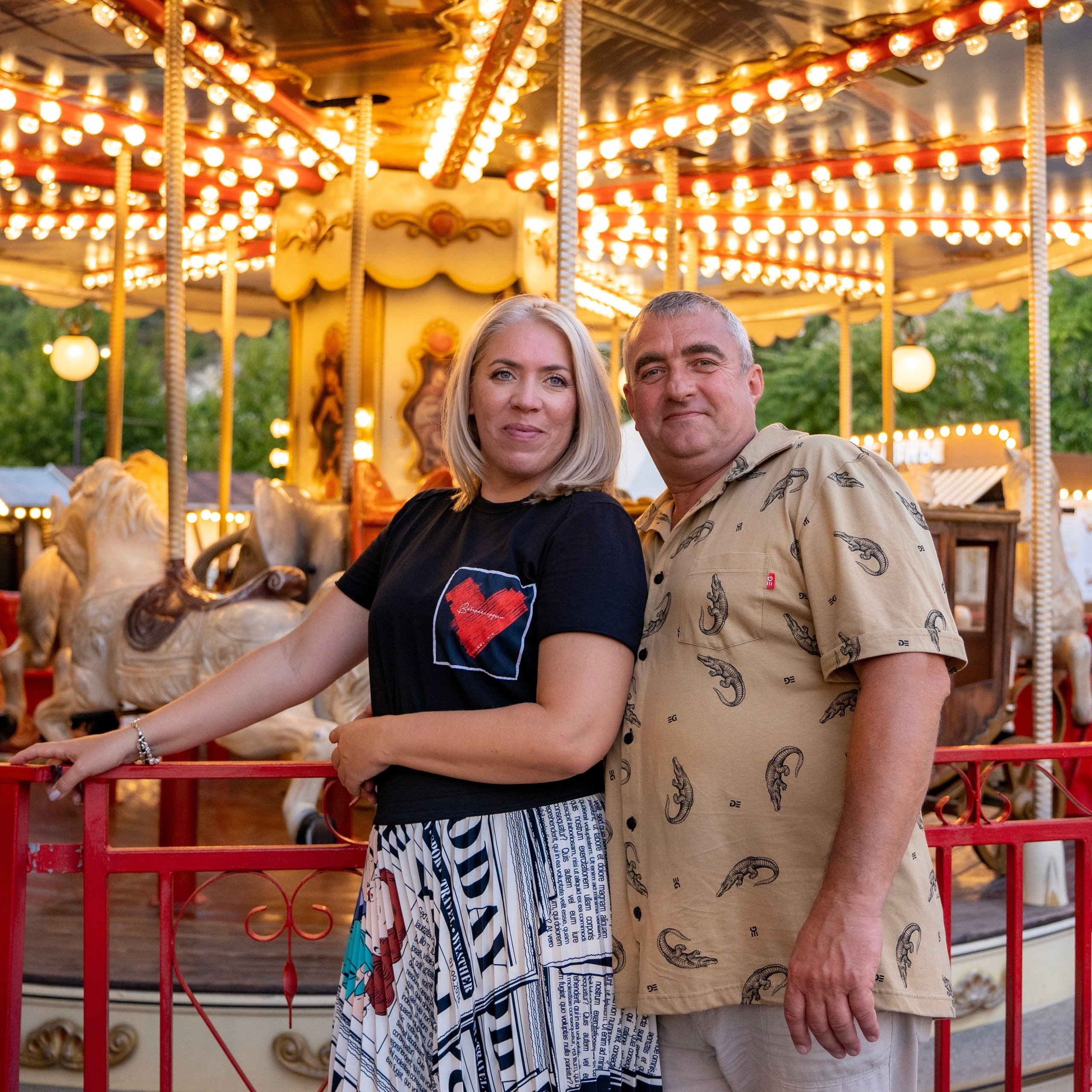 Оксана и Александр