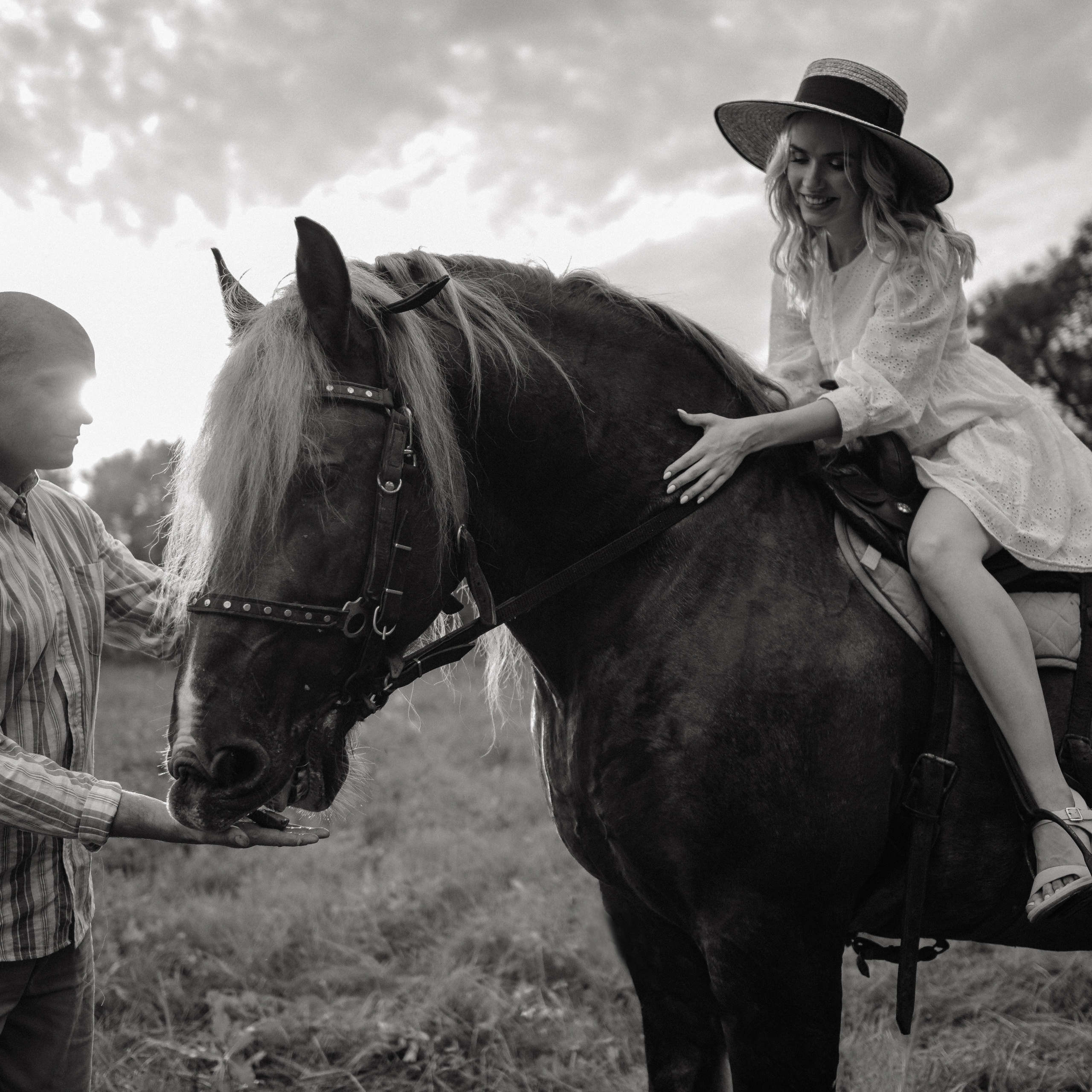 Фотосессия в лошадкой