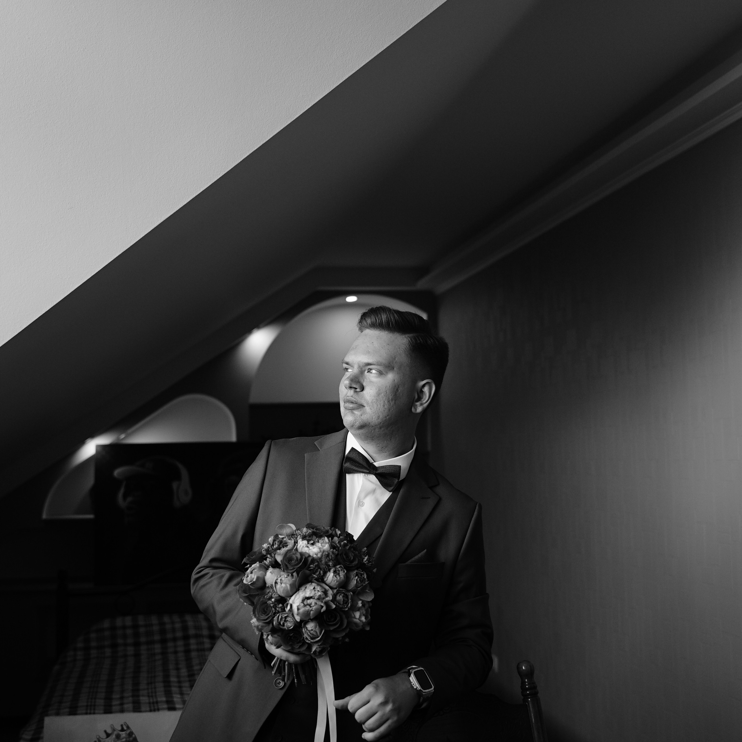 Матвей и Виктория чб