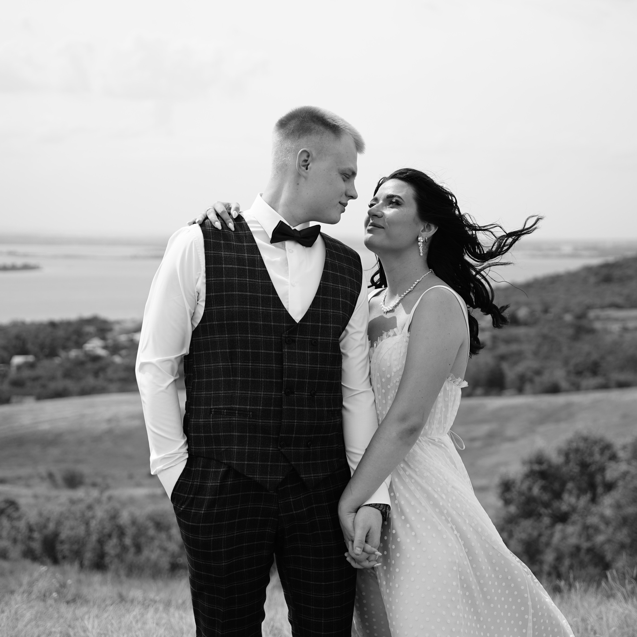 Антон и Маргарита чб