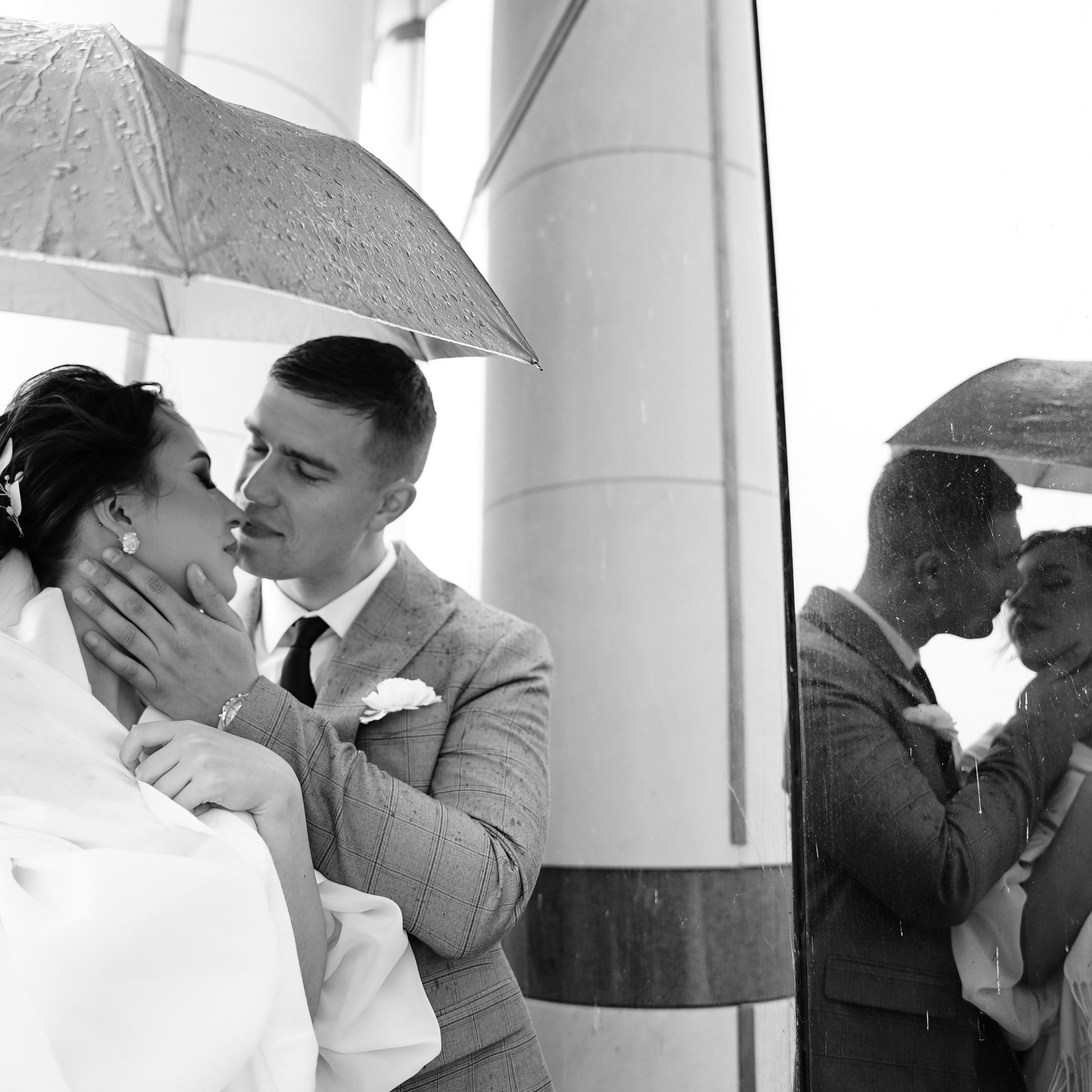 Алексей и Ирина чб