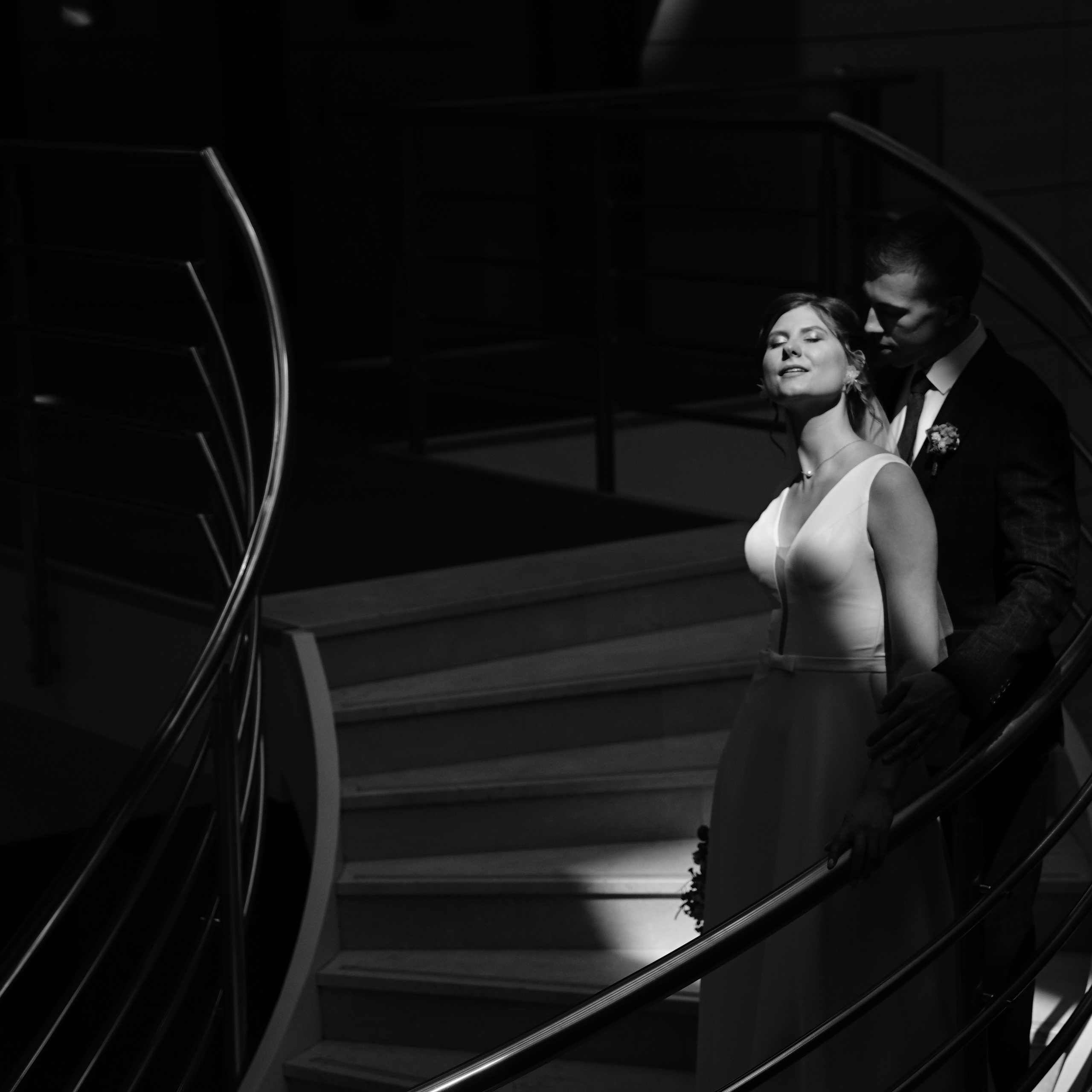 Иван и Виктория чб