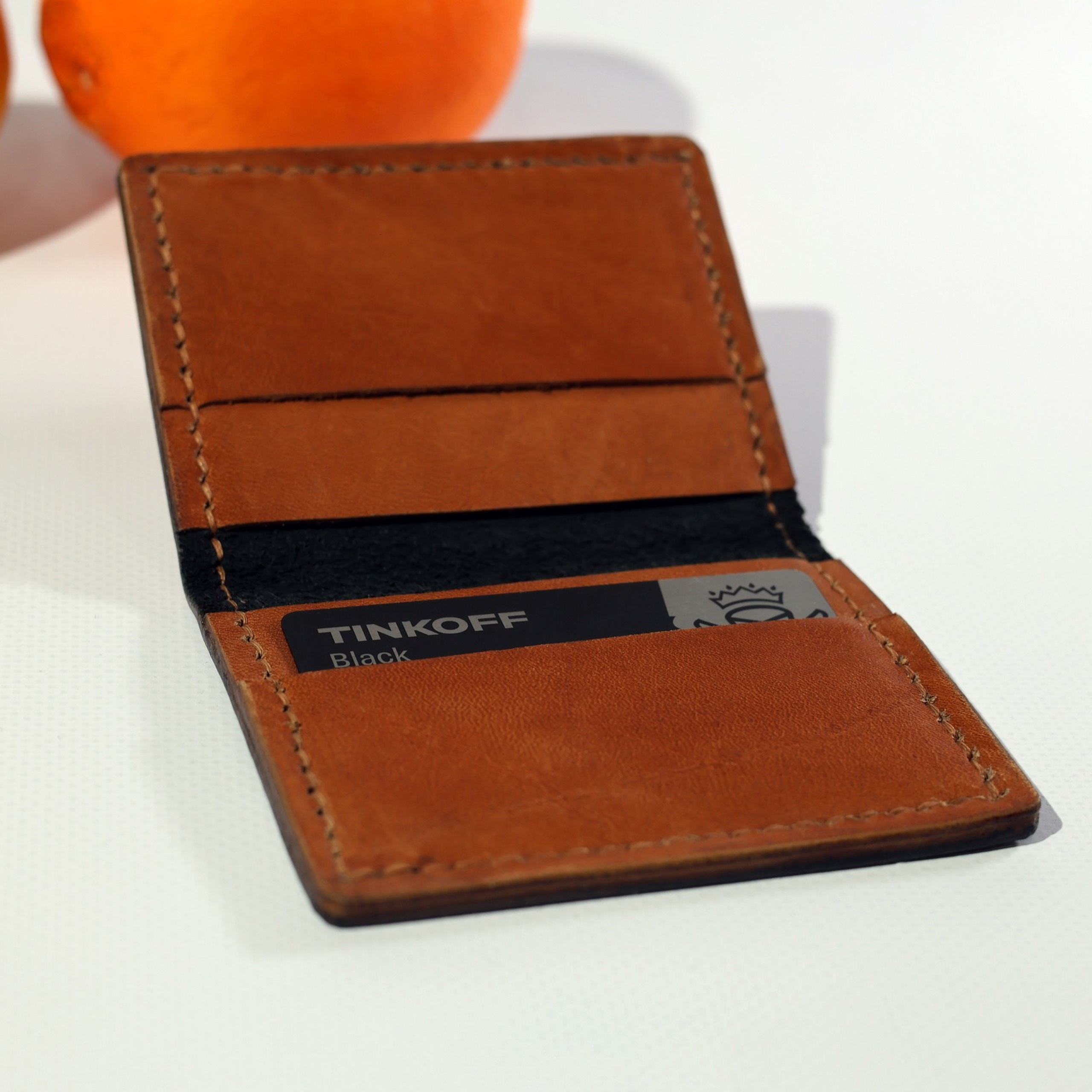 Кардходлер из натуральной кожи