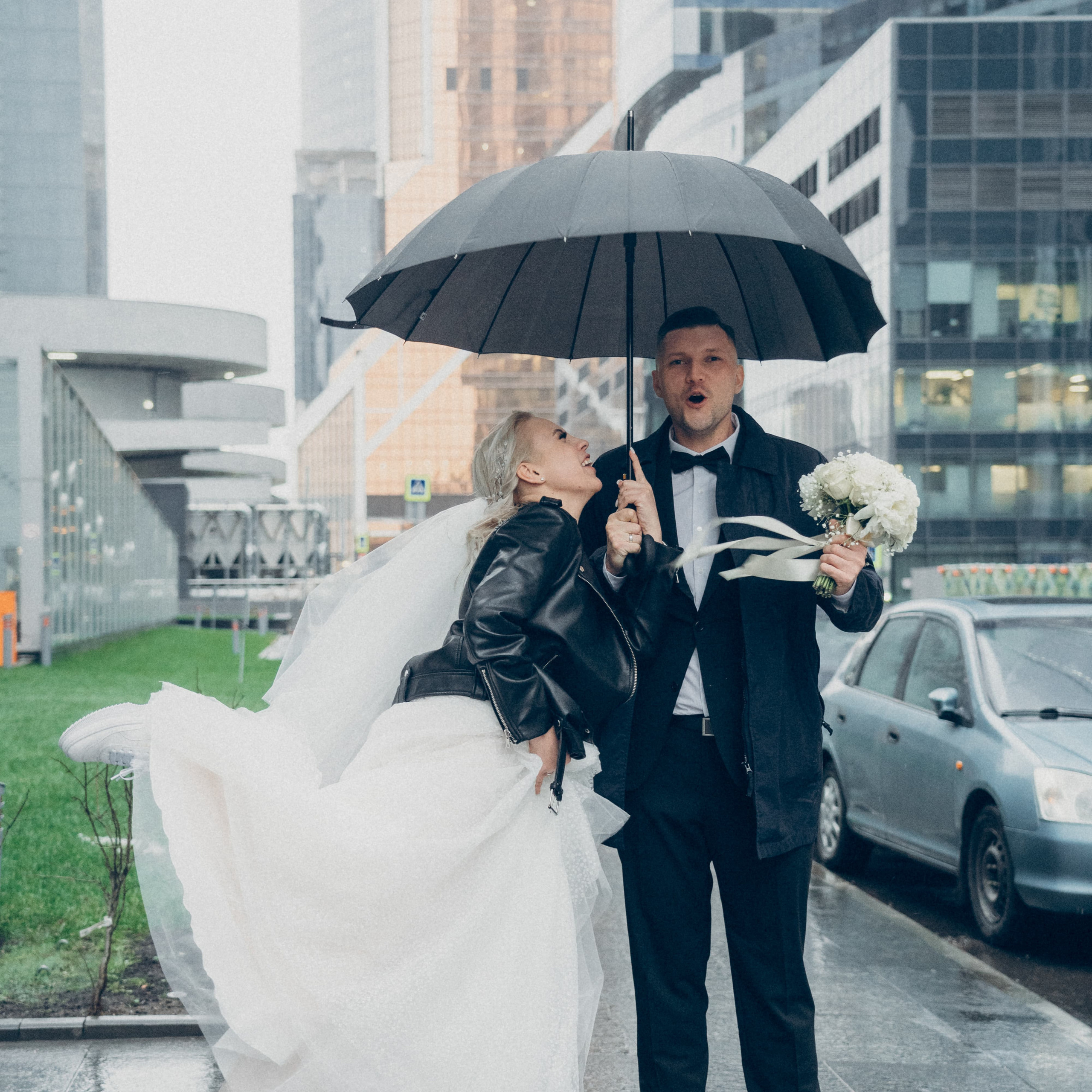 Михаил и Евгения (Башня Око, Birds, Москва-Сити)