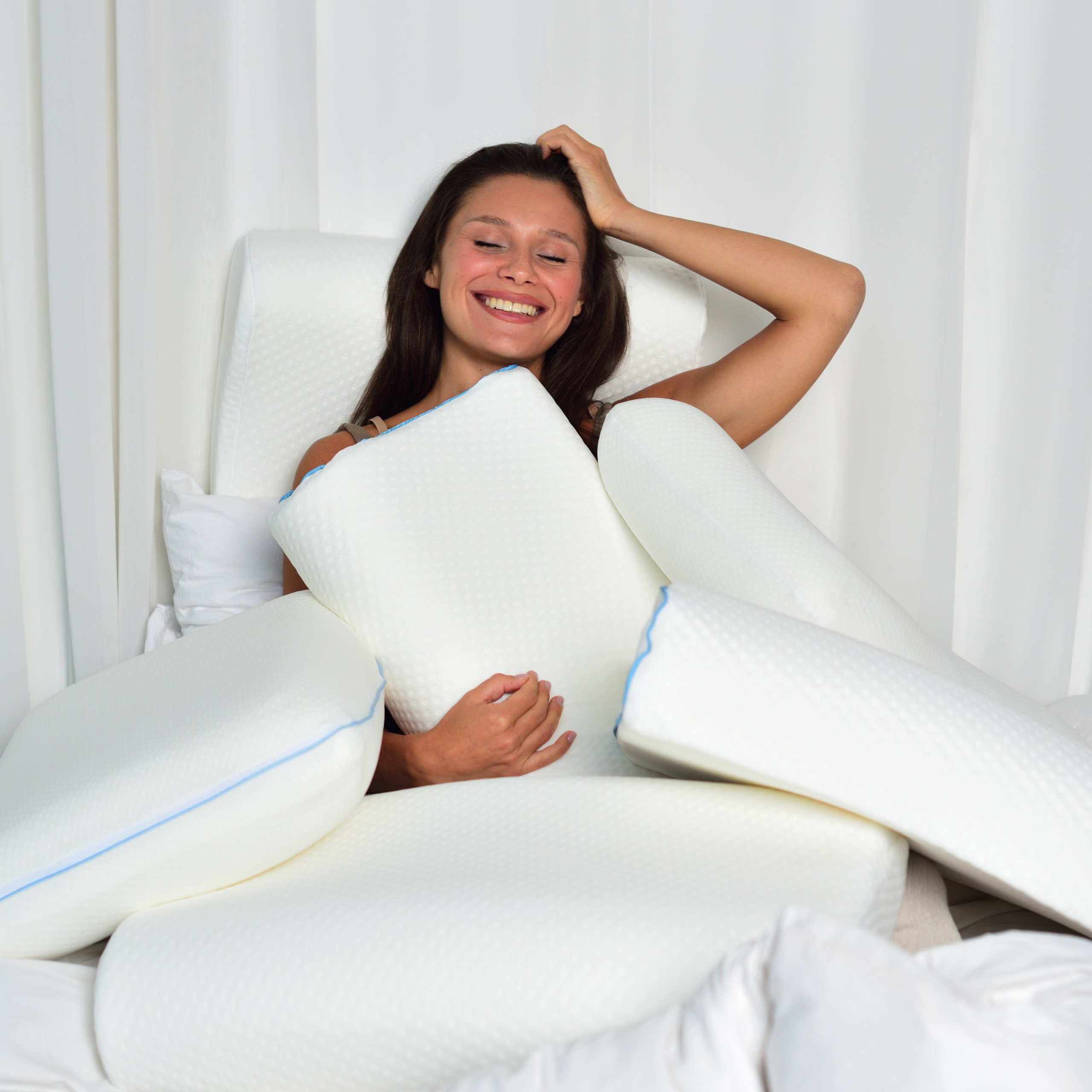 Эстетичная съемка для передачи легкости и воздушности интерьера.