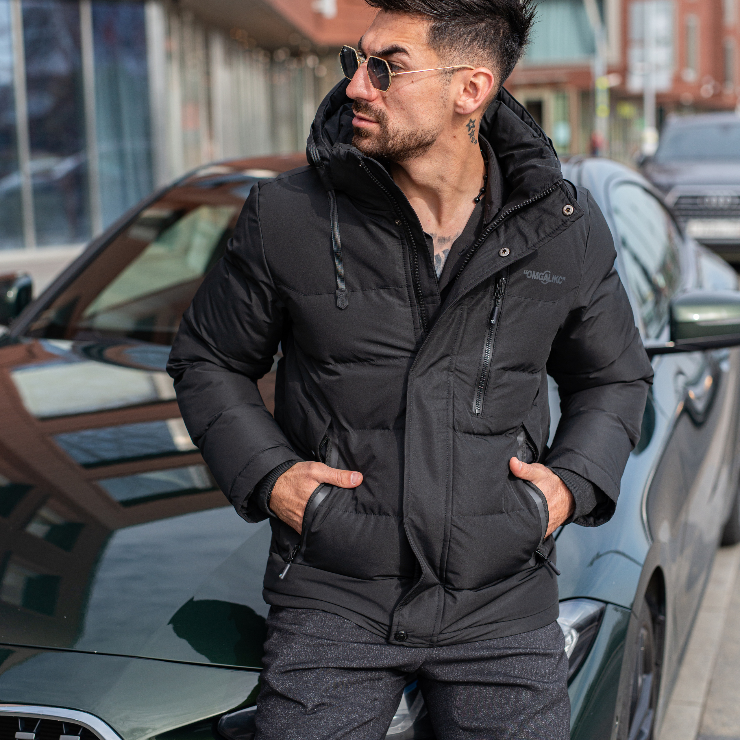 Предметное фото - модная мужская одежда.