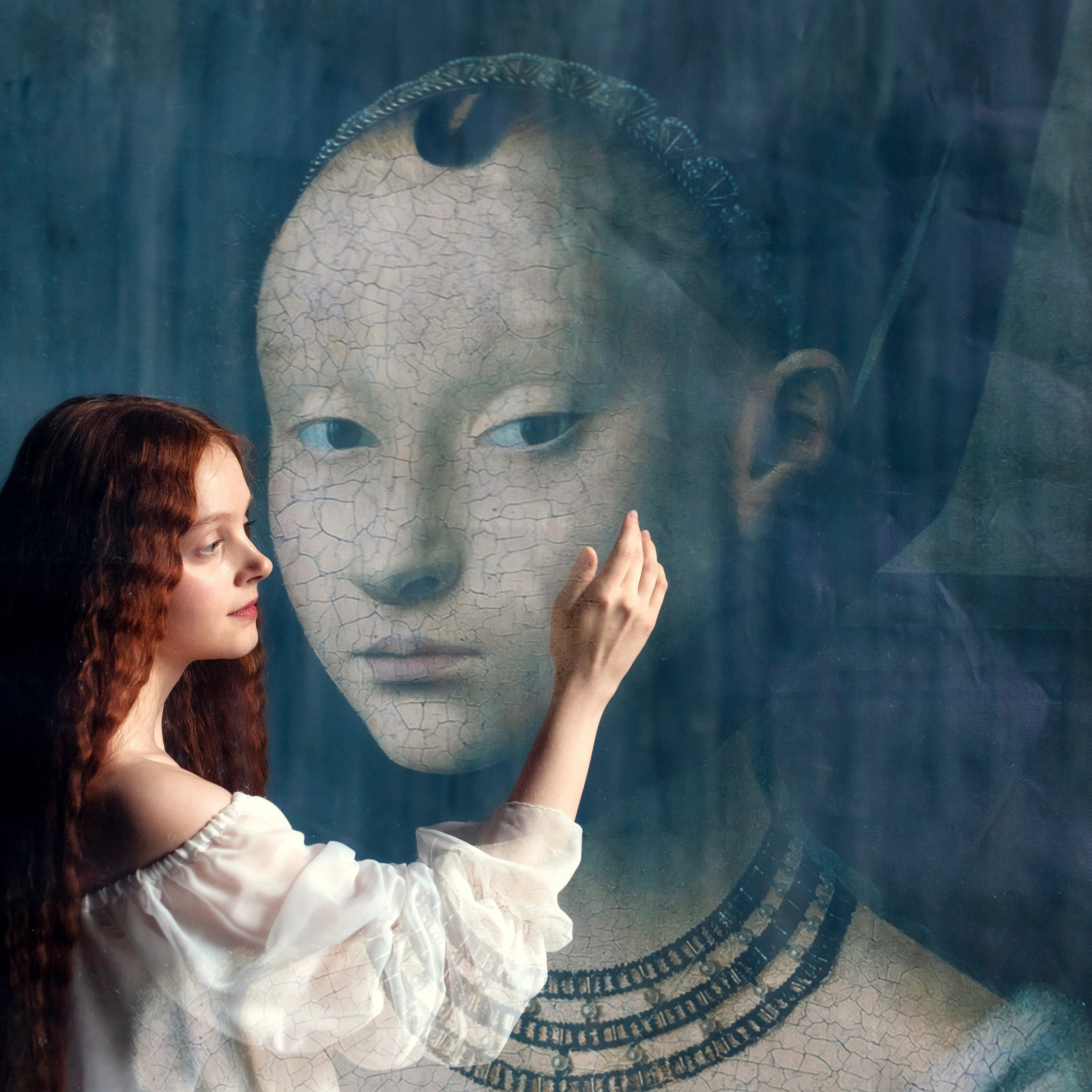 Я помню нежность ваших плеч… (фотопортрет_арт)