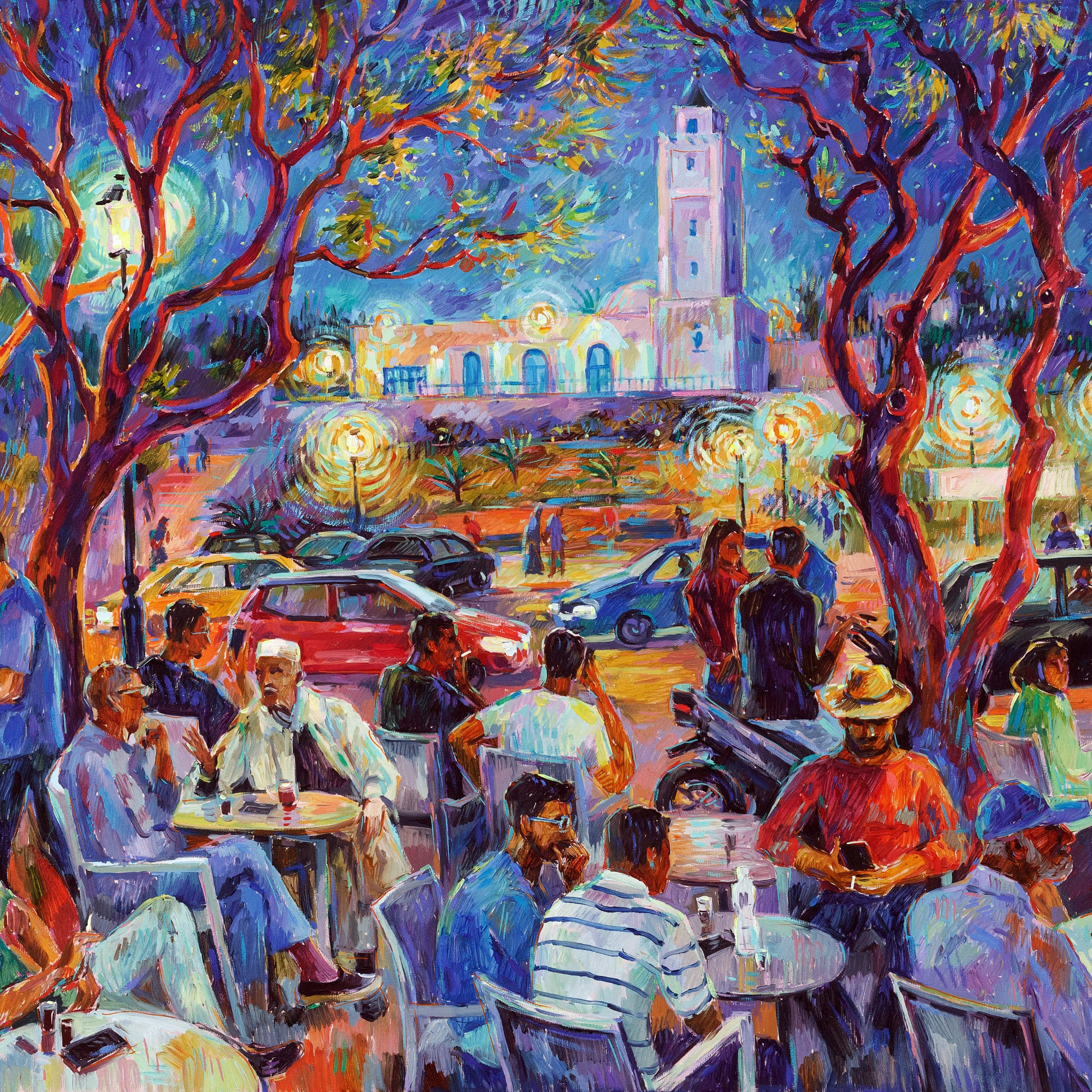 Sidi bou Said (exhibition at Galerie Saladin)
