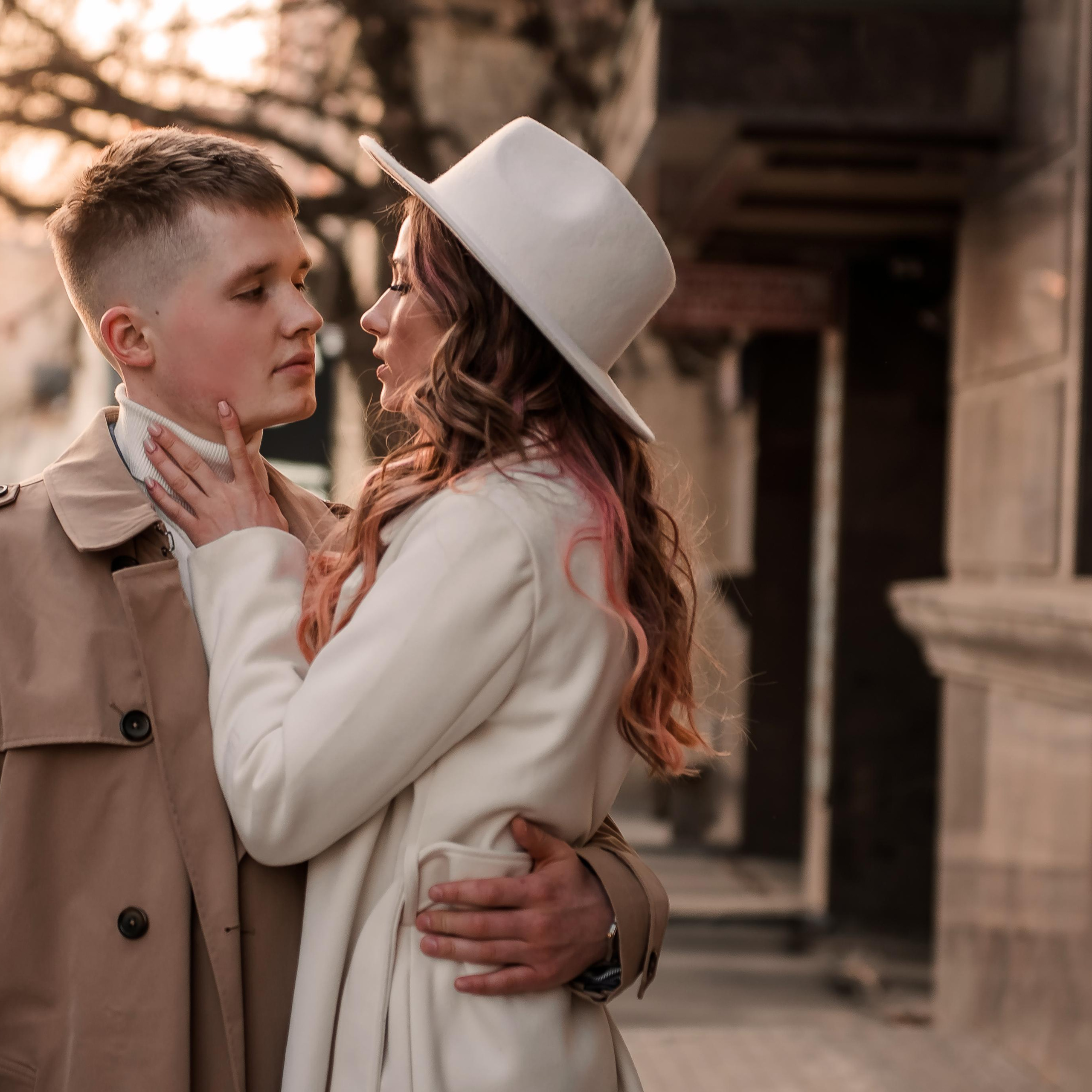 love-story в городе, фотосессия пары