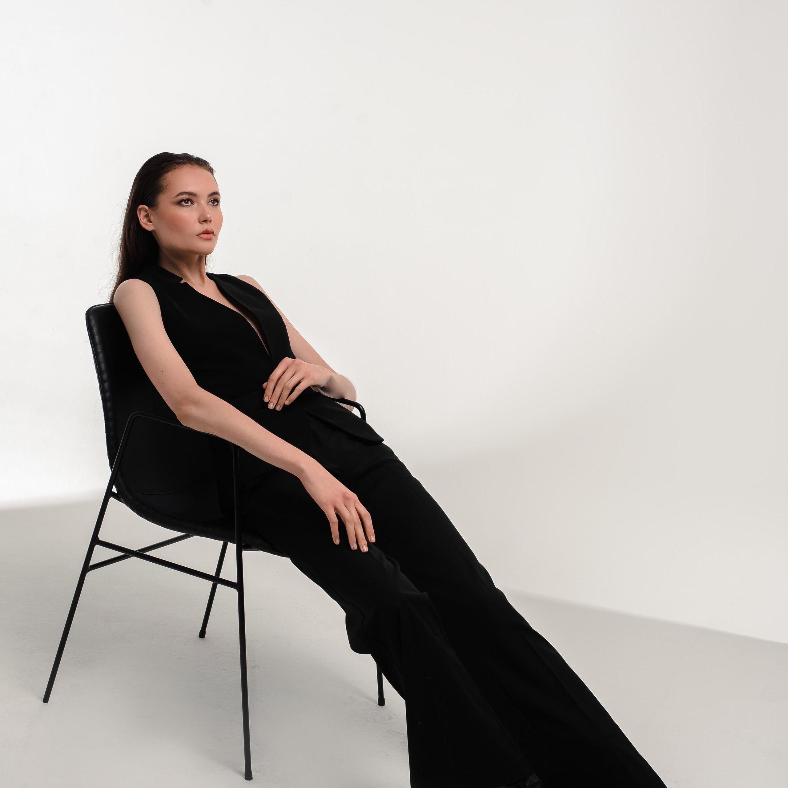 женская фотосессия с импульсным светом