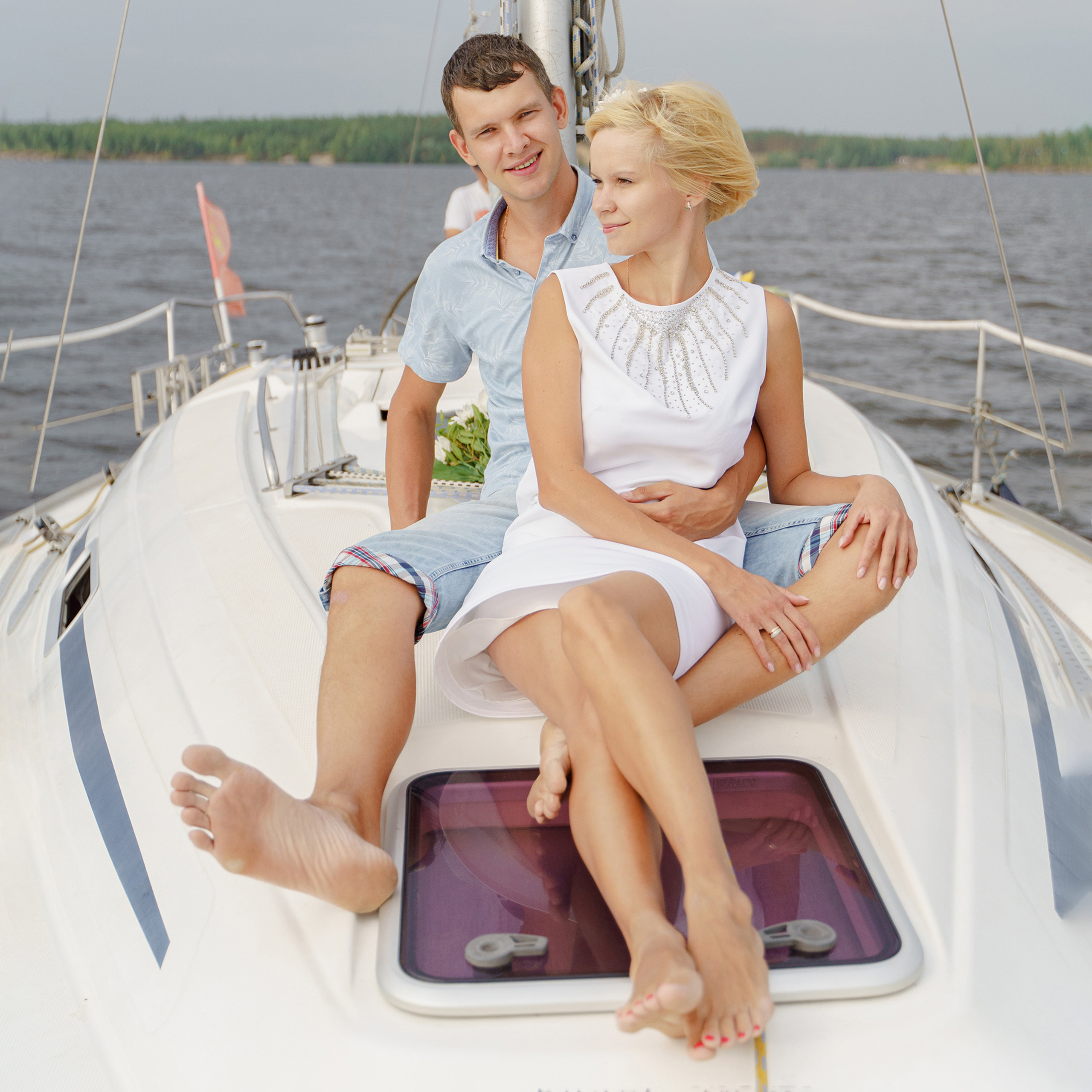 Годовщина свадьбы (прогулка на яхте)