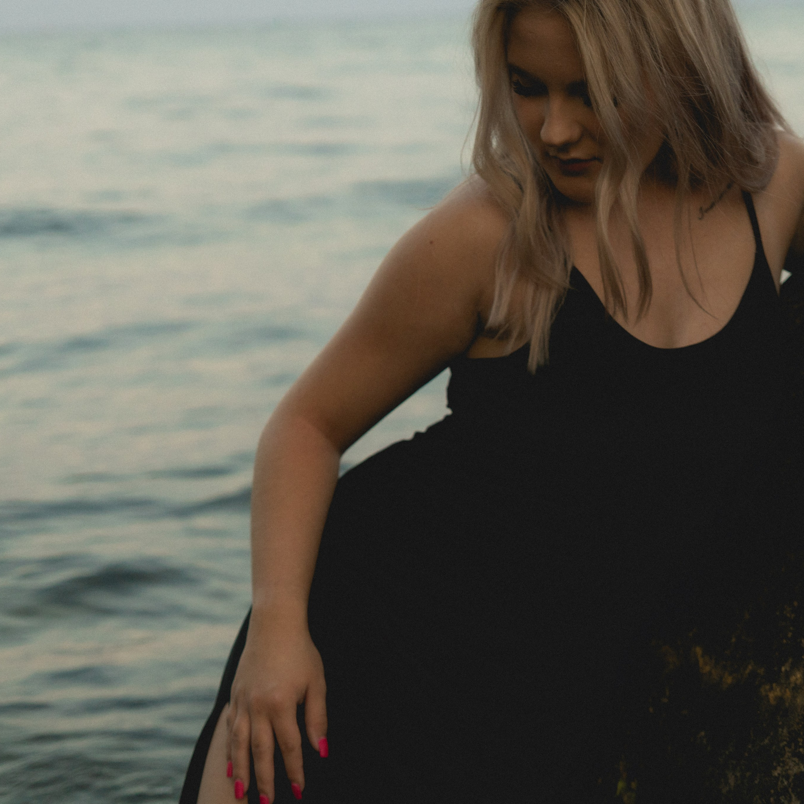 Настя и море. Фотография, которая говорит о тебе