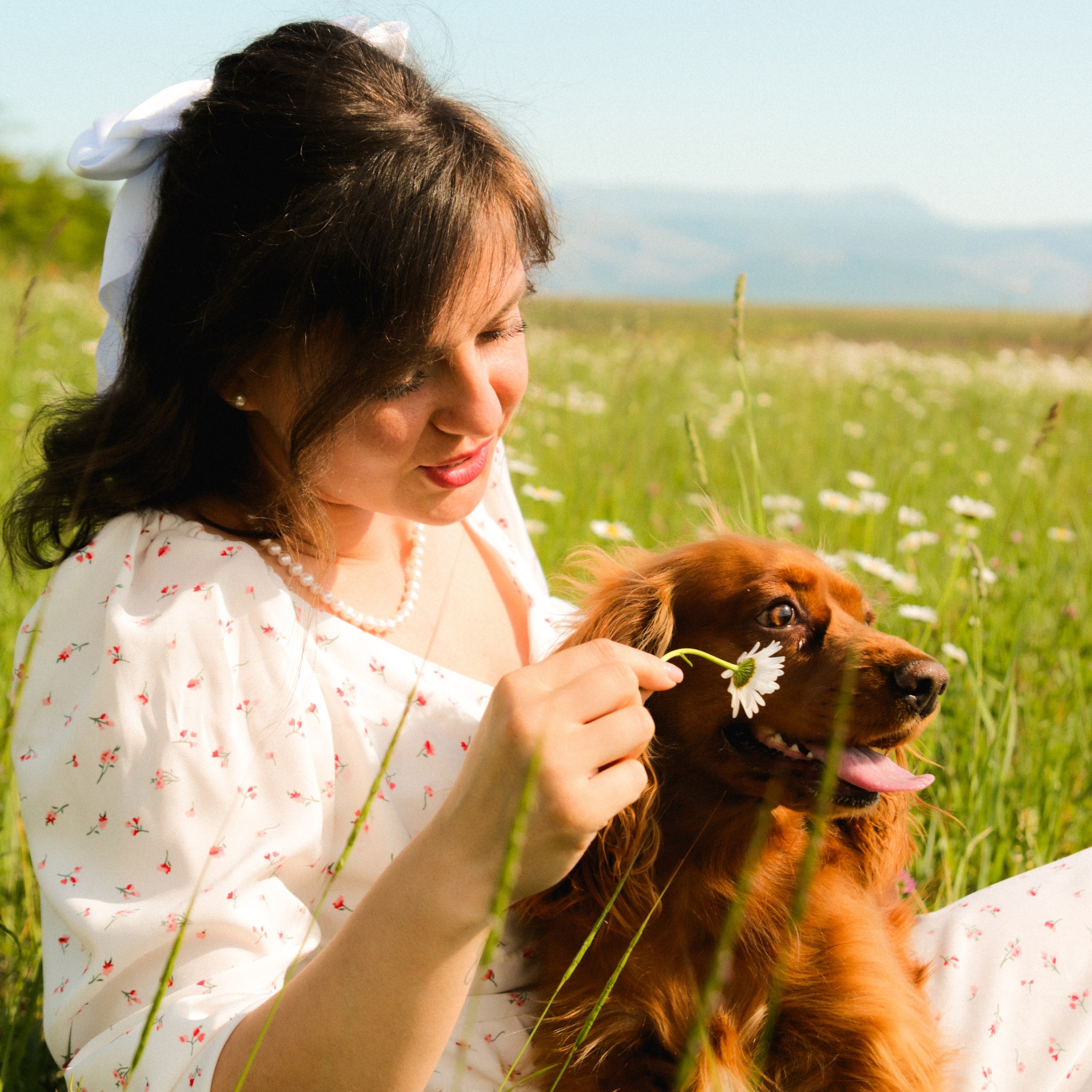 Аня, Черри и ромашки. Фотограф твоей души, снимаю в Крыму и не только