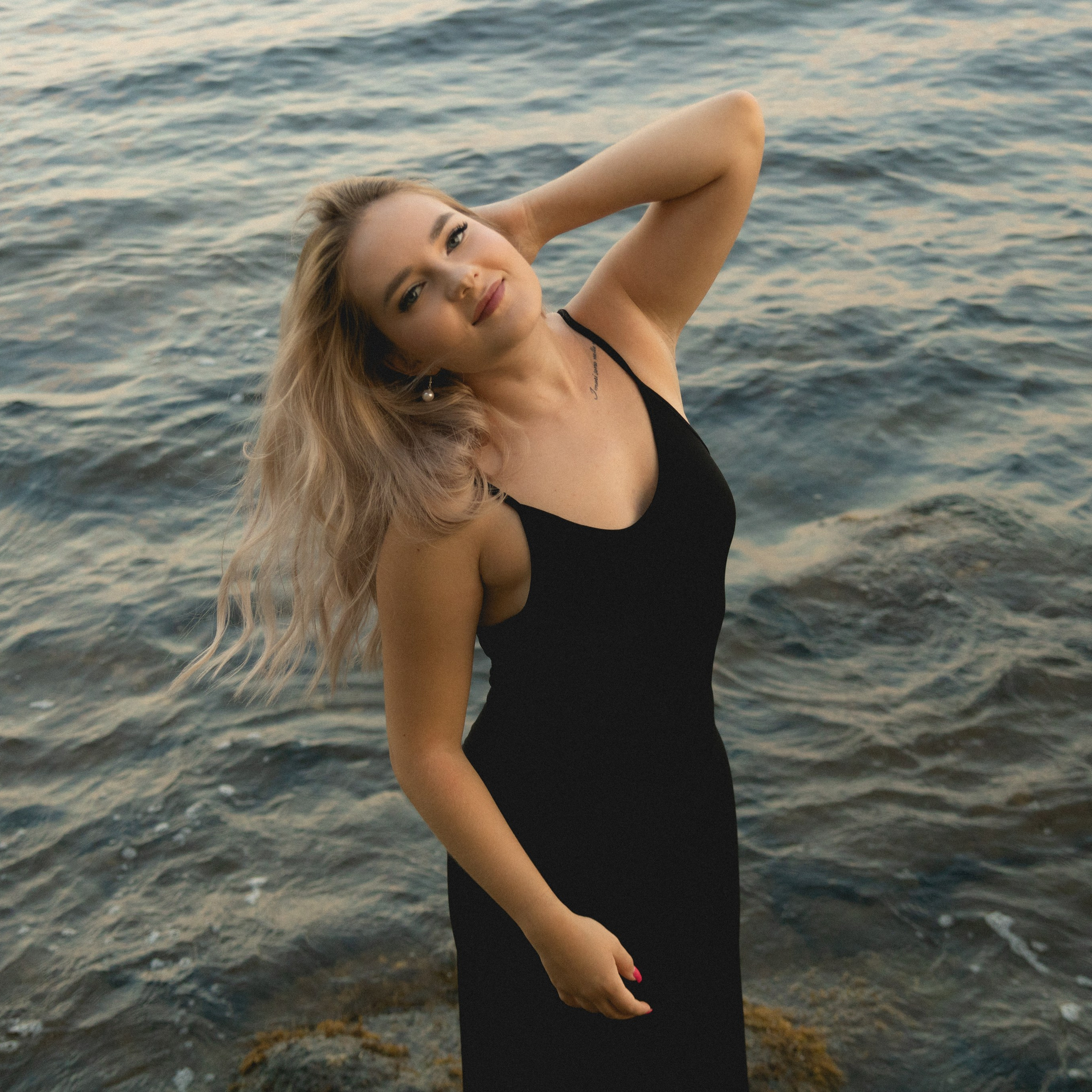 Настя и море. Фотография, которая говорит о тебе