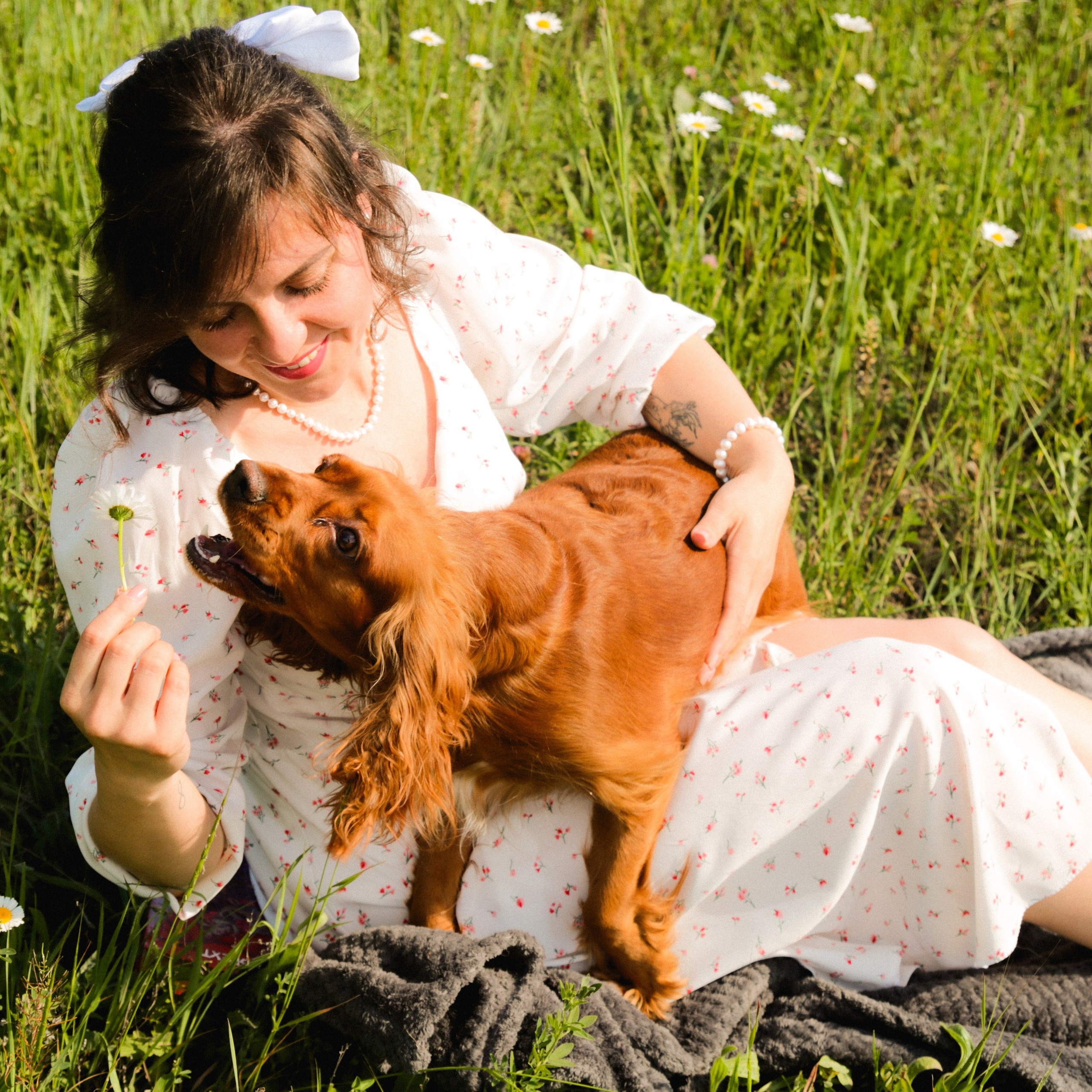 Аня, Черри и ромашки. Фотограф твоей души, снимаю в Крыму и не только