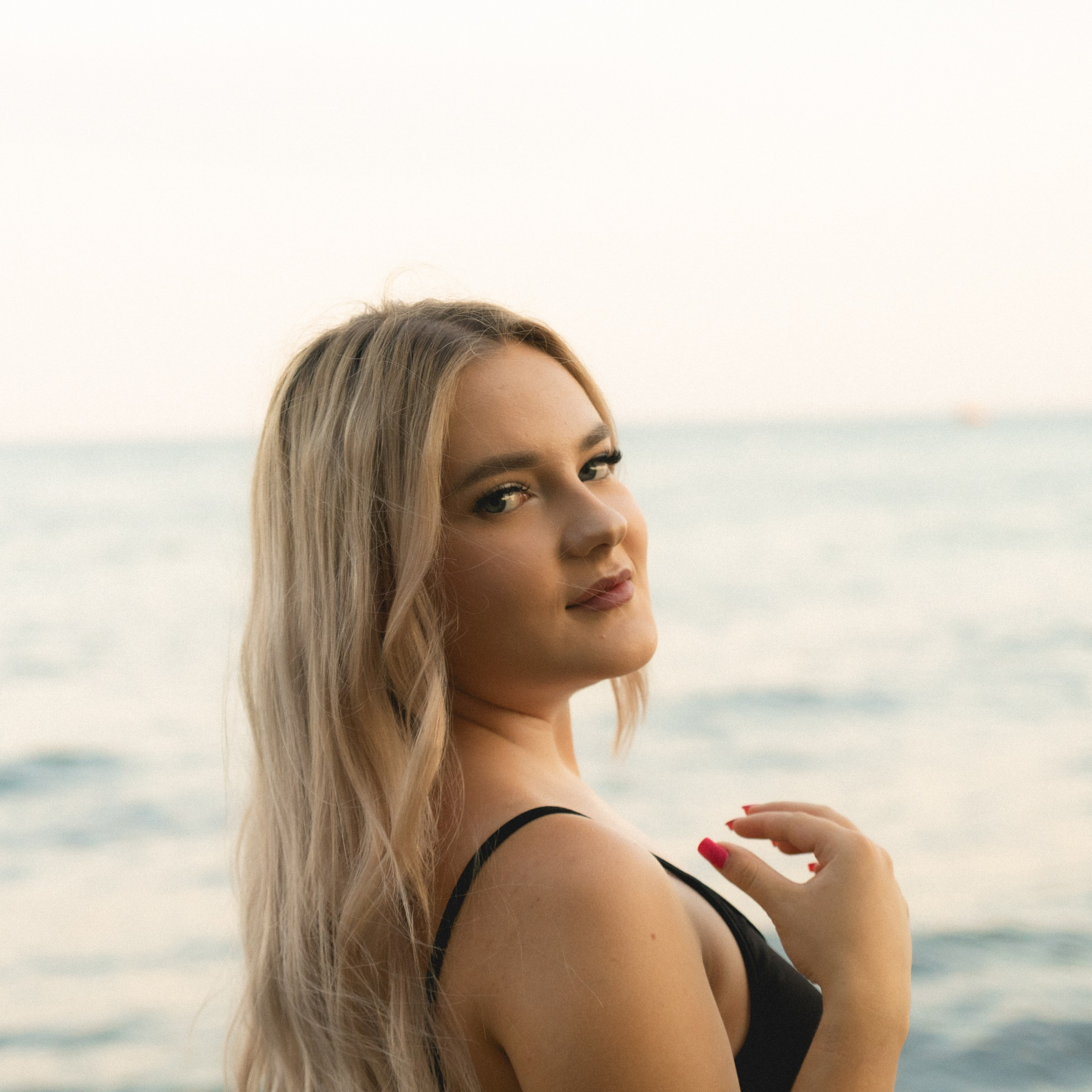 Настя и море. Фотография, которая говорит о тебе