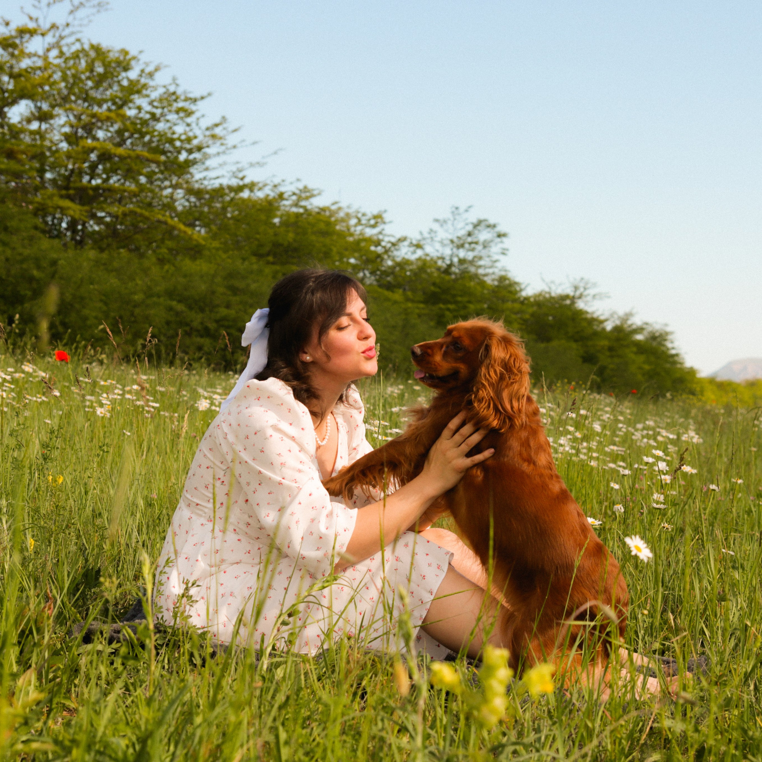 Аня, Черри и ромашки. Фотограф твоей души, снимаю в Крыму и не только