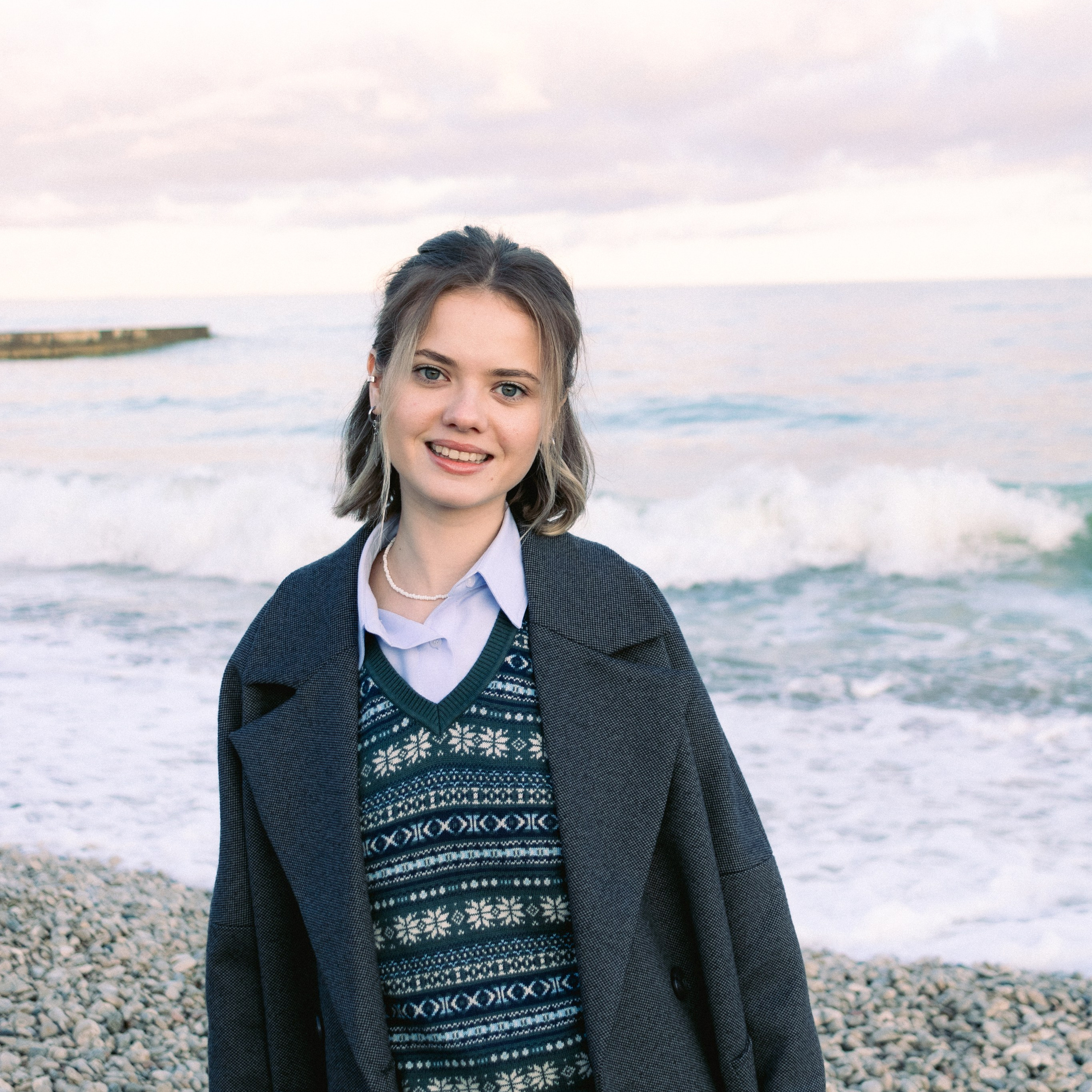 Людмила и море. Фотография, которая говорит о тебе