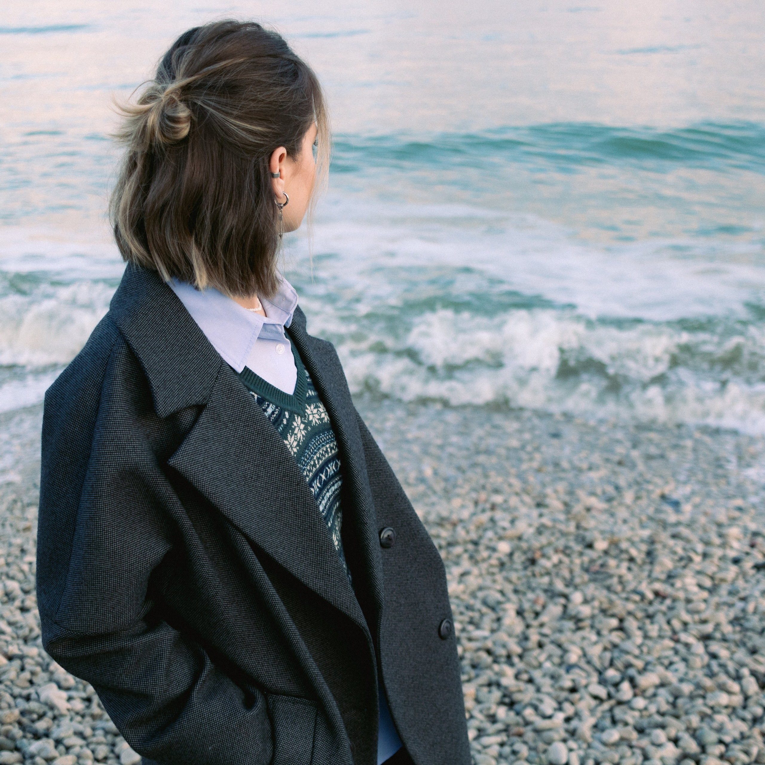 Людмила и море. Фотография, которая говорит о тебе