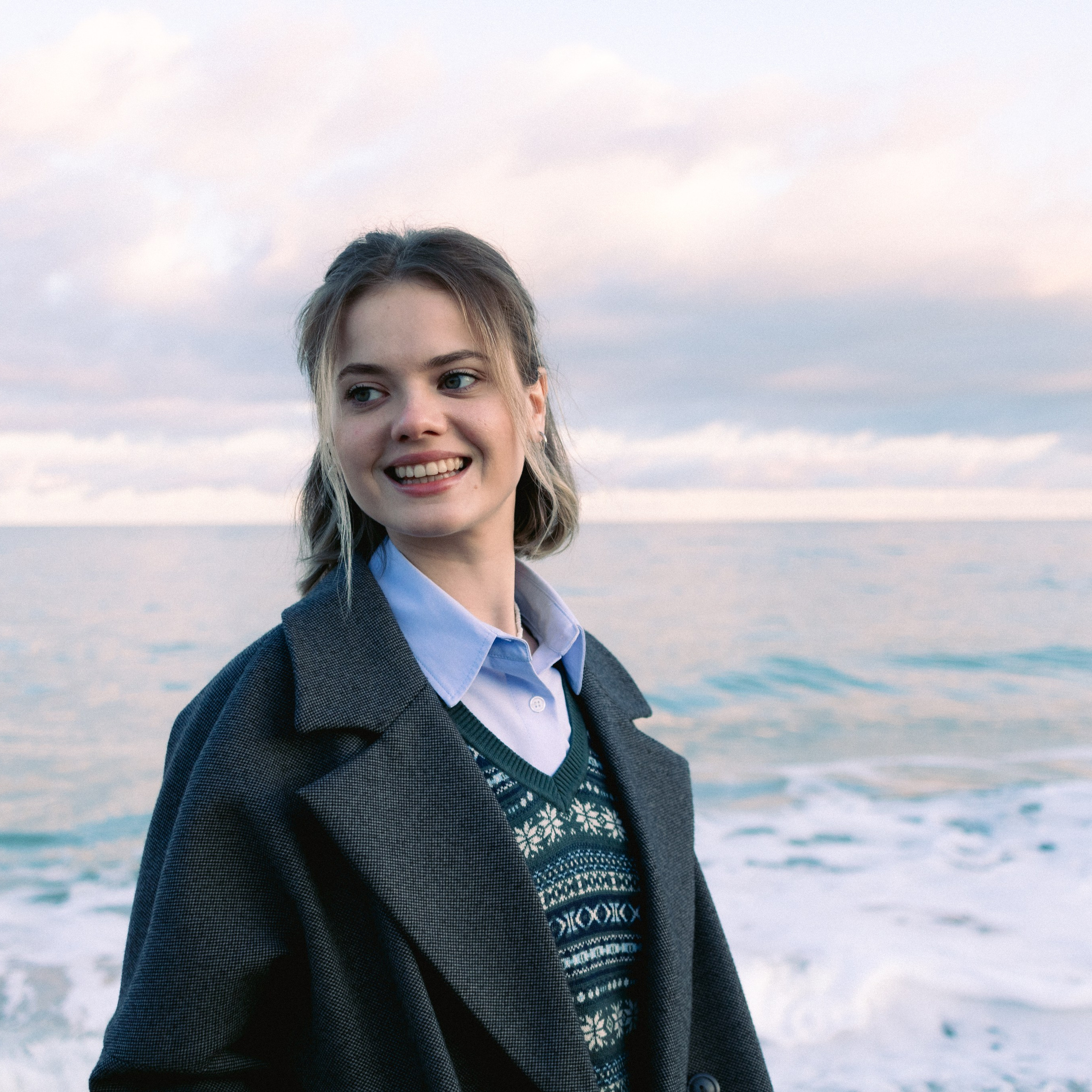 Людмила и море. Фотография, которая говорит о тебе